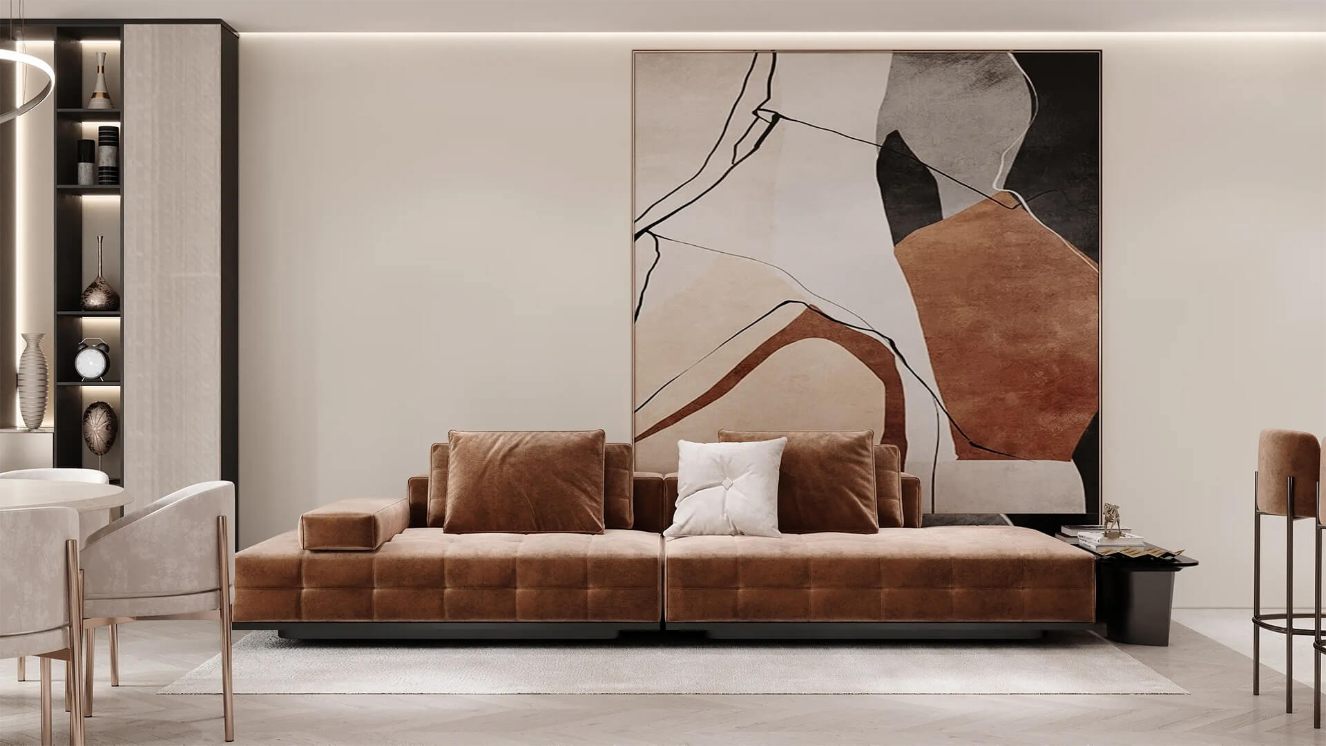 Визуализация Deco Residence: интерьер с готовой отделкой