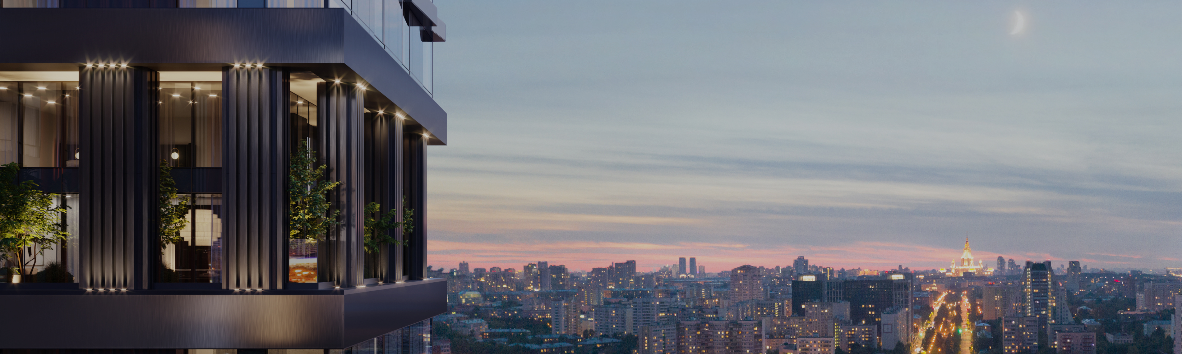 Медиа Eniteo с видом на Москву