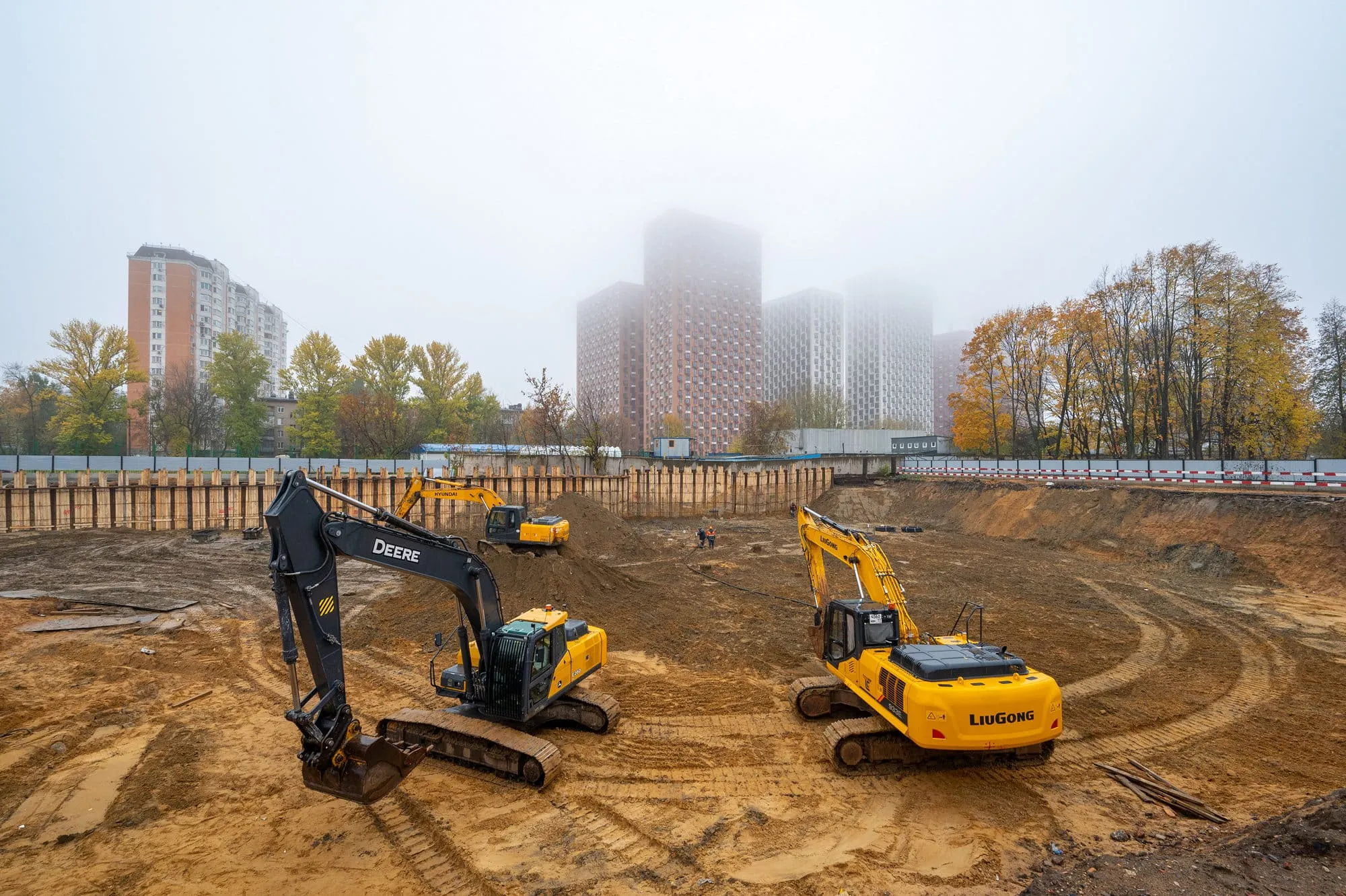 Левел Нижегородская — Октябрь 2023, фотография строительства 10