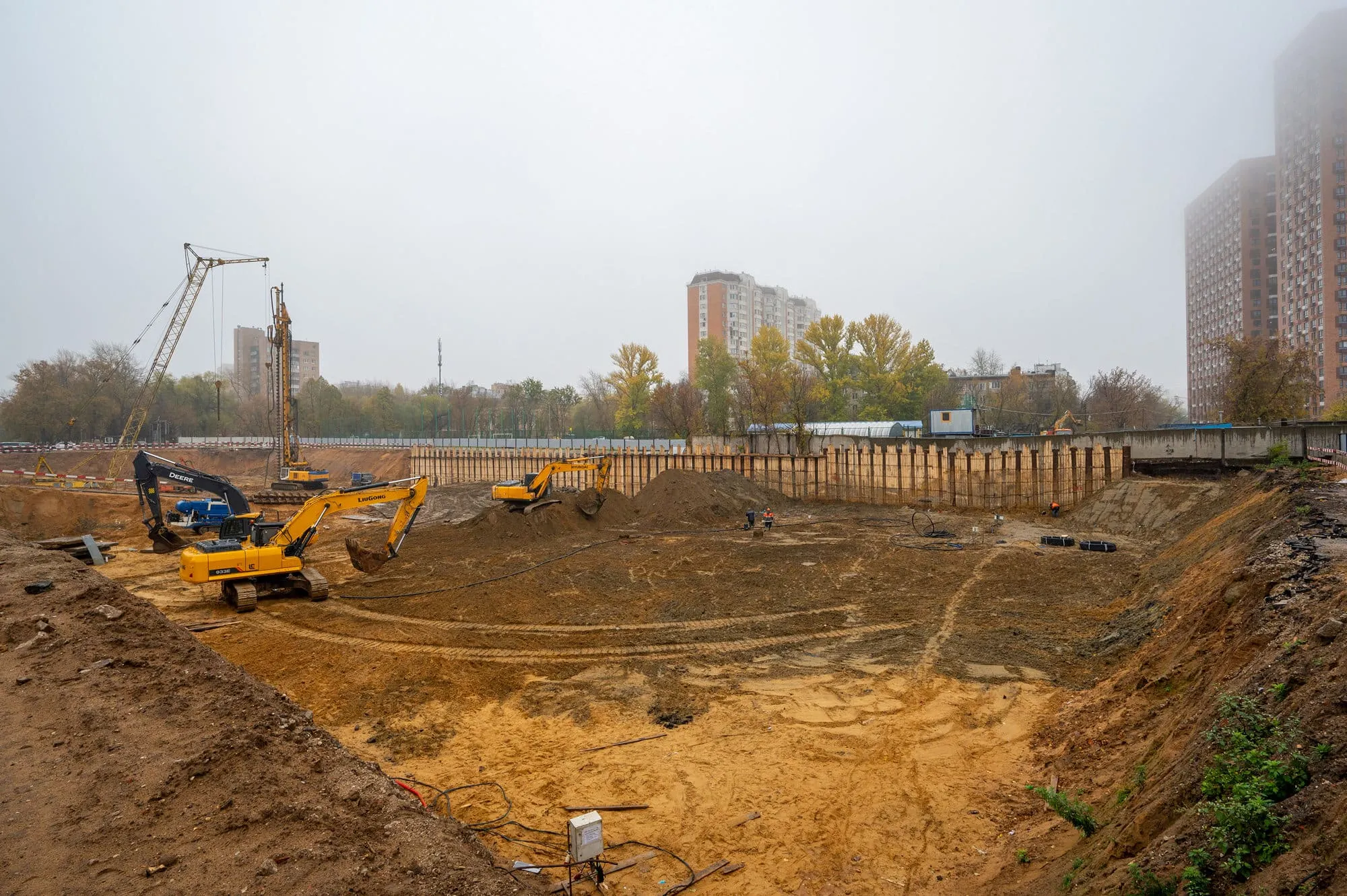 Левел Нижегородская — Октябрь 2023, фотография строительства 12