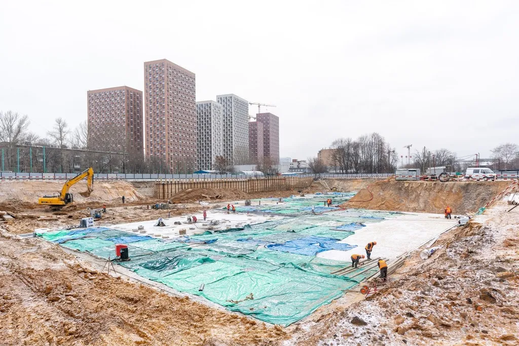 Левел Нижегородская — Ноябрь 2023, фотография строительства 1