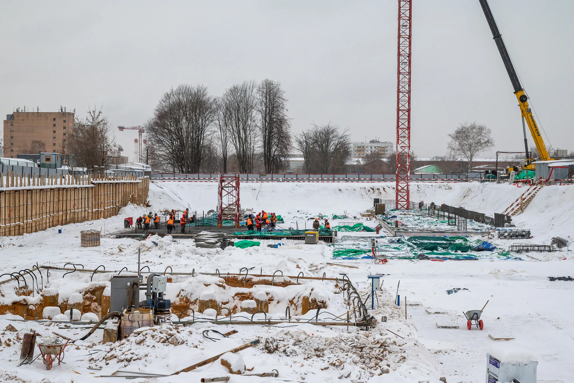 Левел Нижегородская — Декабрь 2023, фотография строительства 2