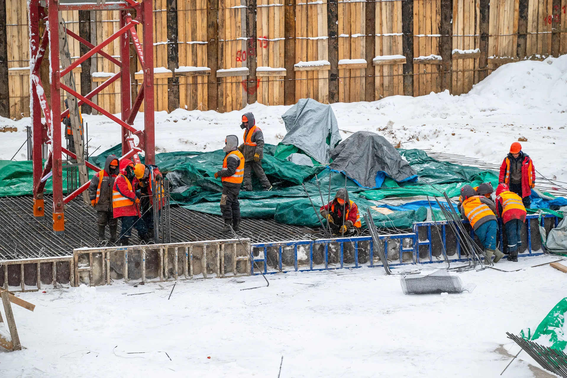 Левел Нижегородская — Декабрь 2023, фотография строительства 12