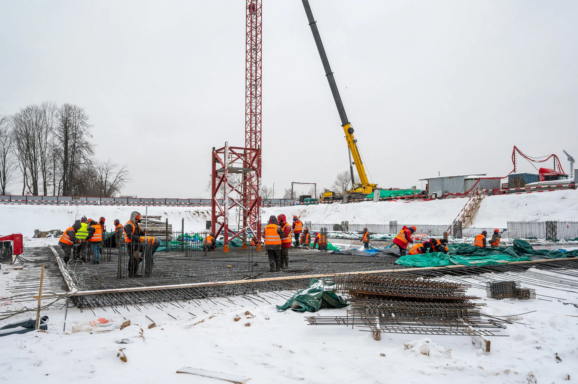 Левел Нижегородская — Декабрь 2023, фотография строительства 9