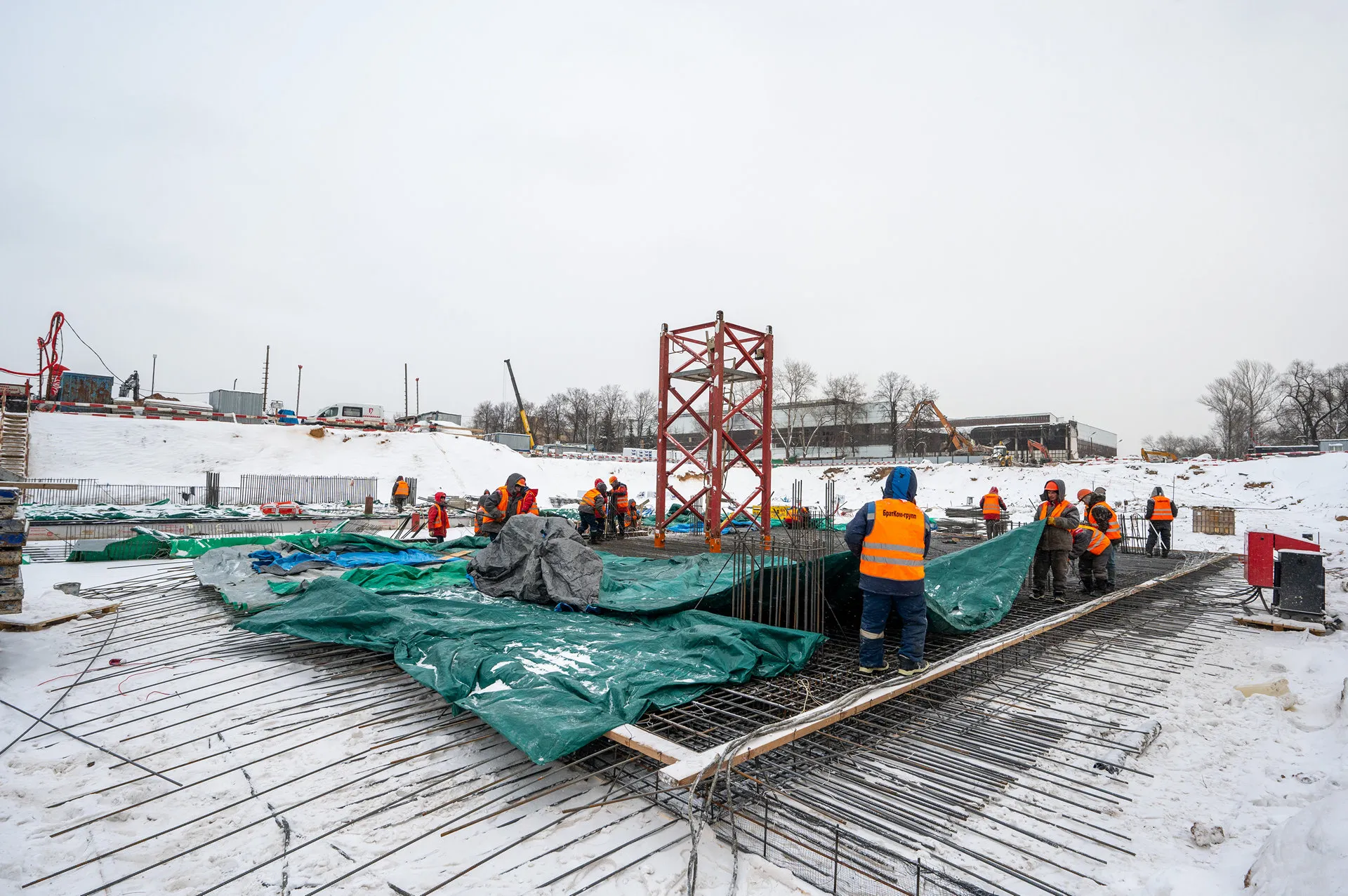 Левел Нижегородская — Декабрь 2023, фотография строительства 8