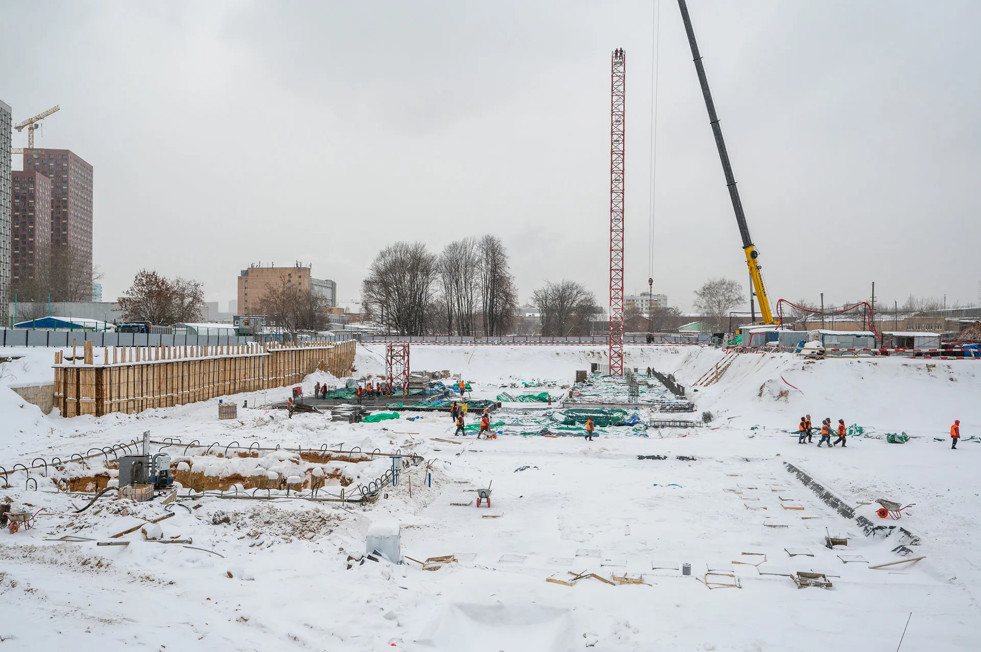 Левел Нижегородская — Декабрь 2023, фотография строительства 3