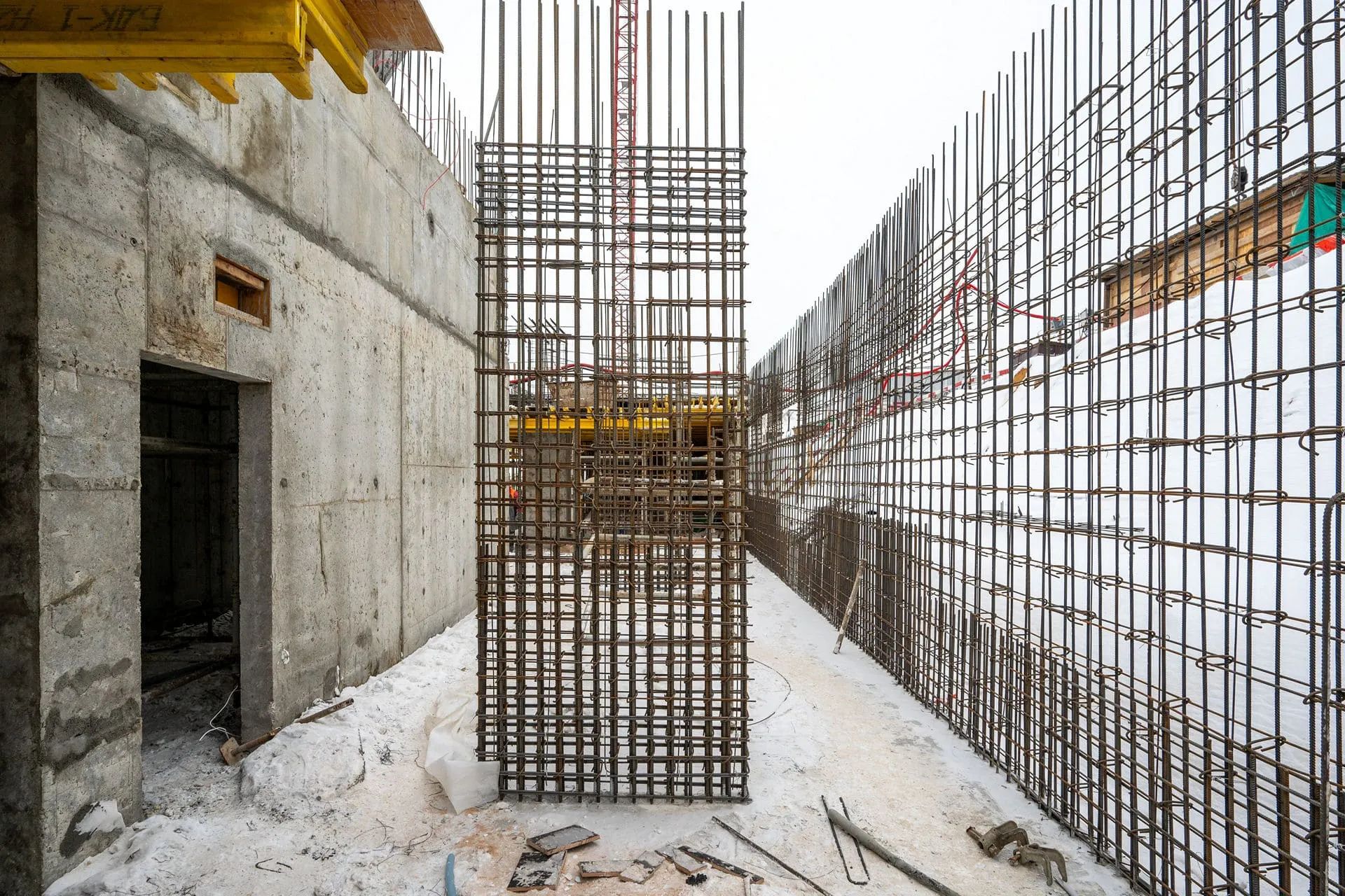 Левел Нижегородская — Январь 2024, фотография строительства 3