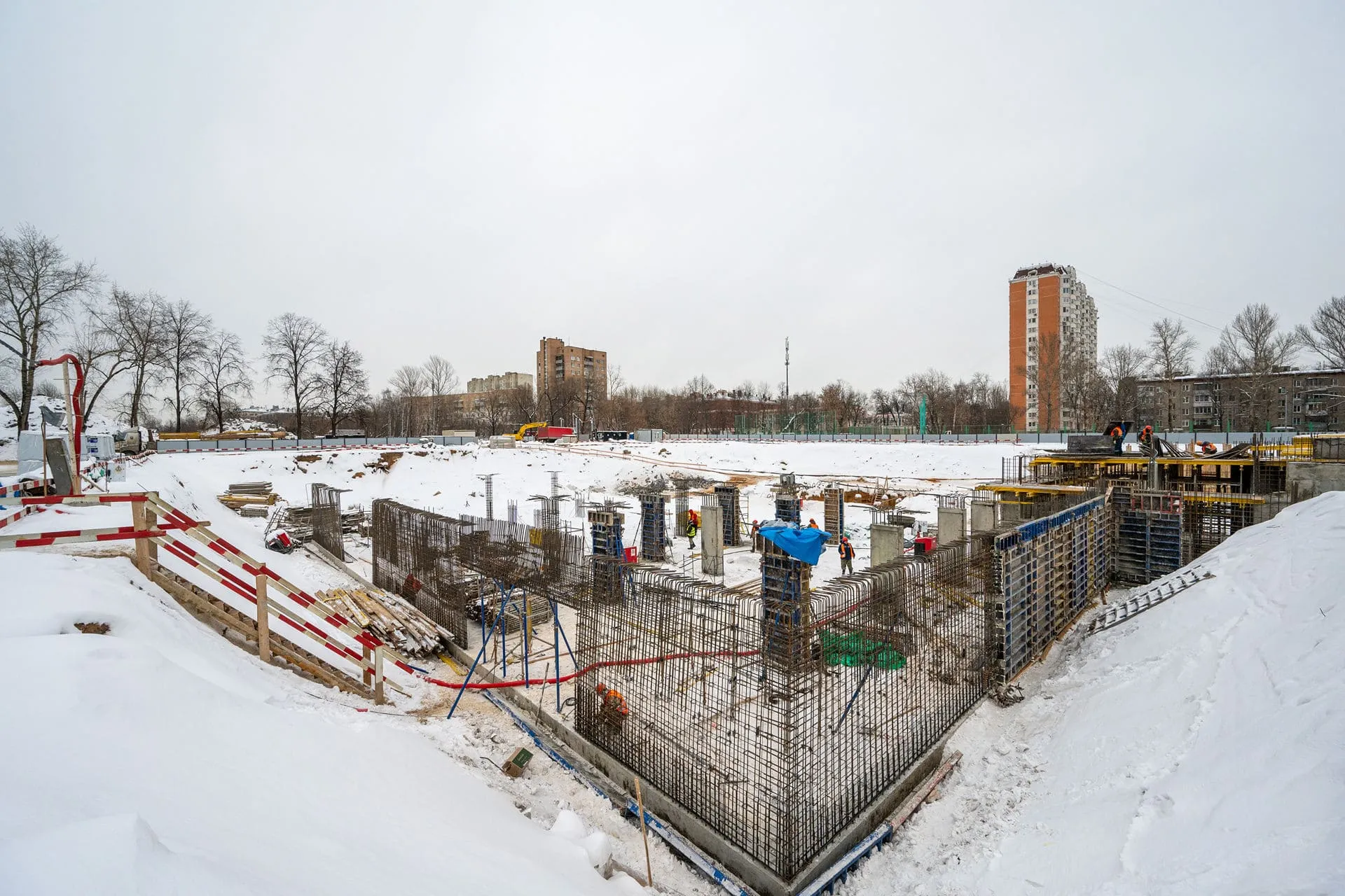 Левел Нижегородская — Январь 2024, фотография строительства 6