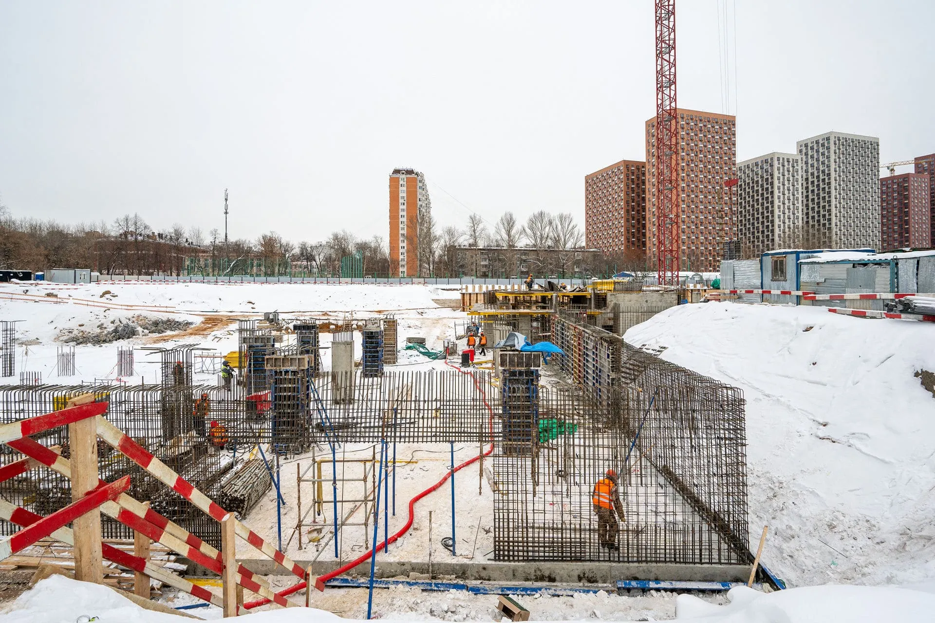 Левел Нижегородская — Январь 2024, фотография строительства 8