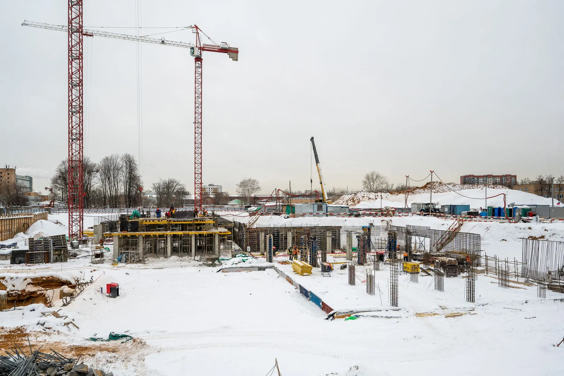 Левел Нижегородская — Январь 2024, фотография строительства 14