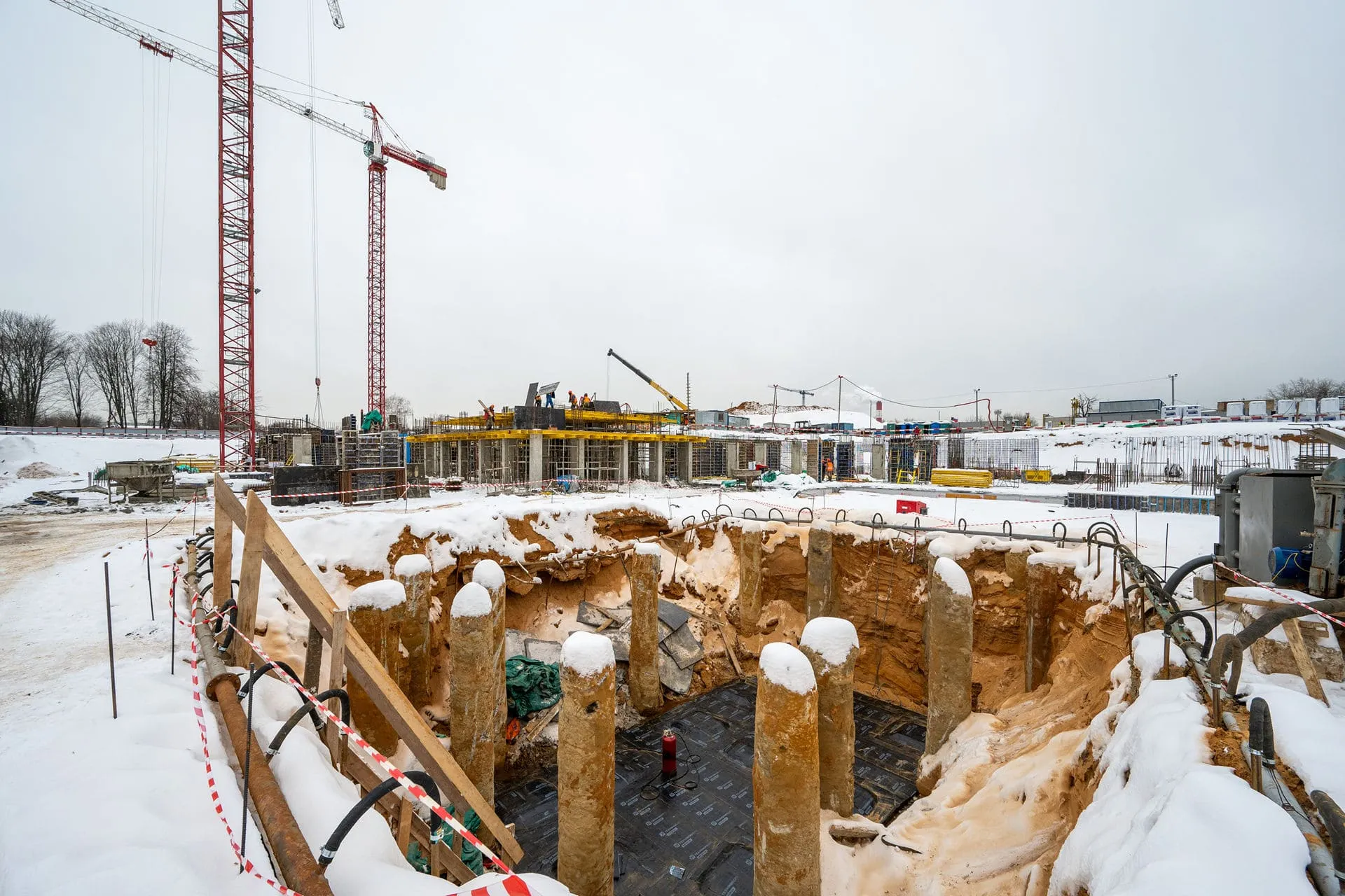 Левел Нижегородская — Январь 2024, фотография строительства 15
