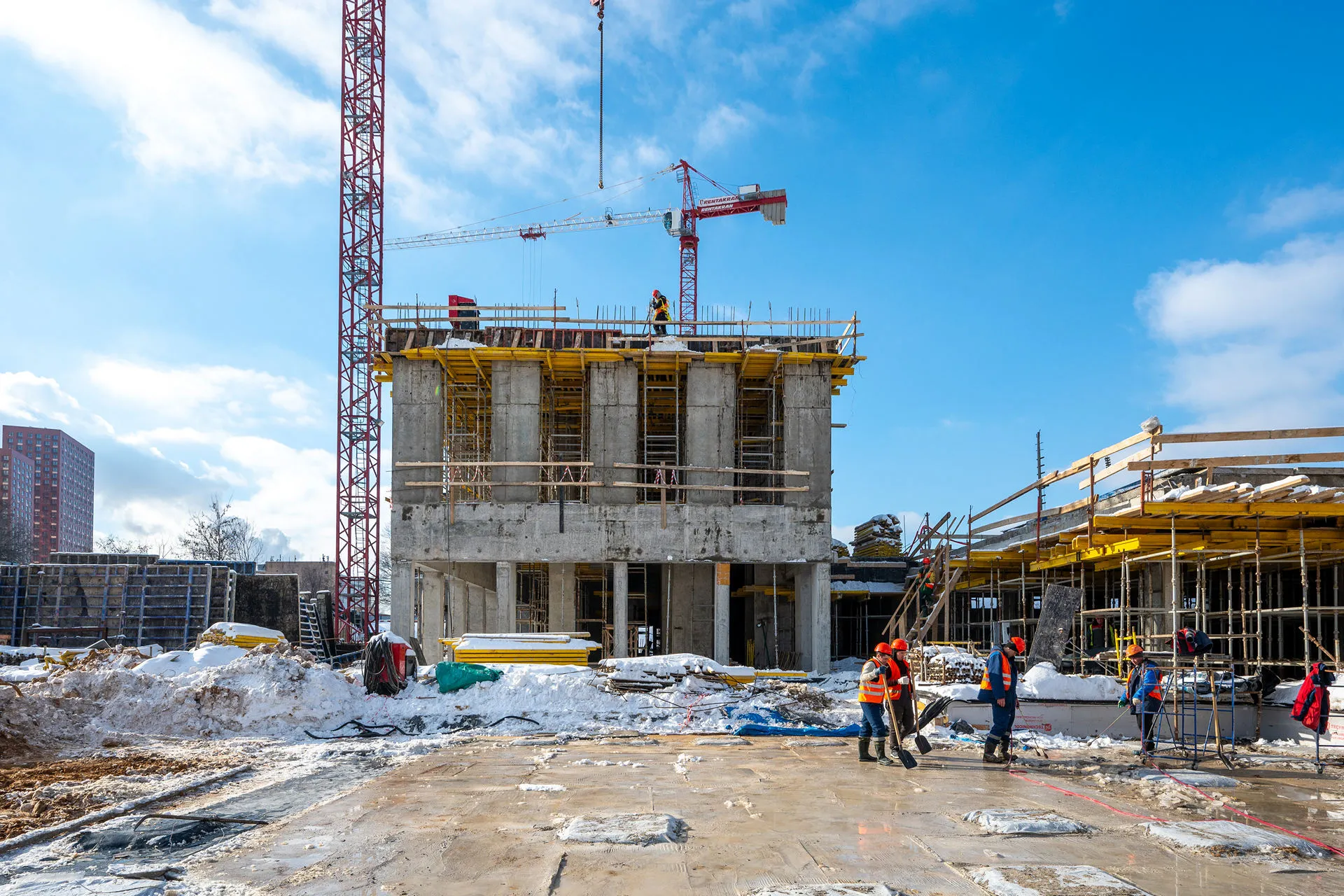 Левел Нижегородская — Февраль 2024, фотография строительства 7