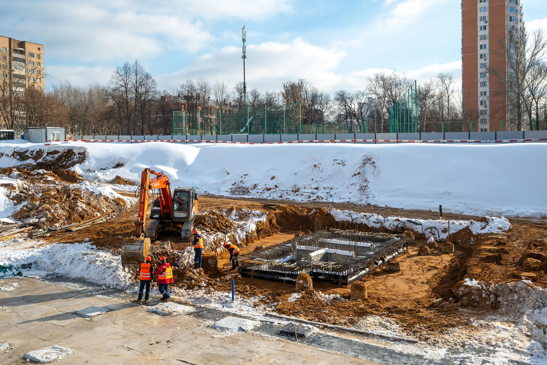 Левел Нижегородская — Февраль 2024, фотография строительства 11