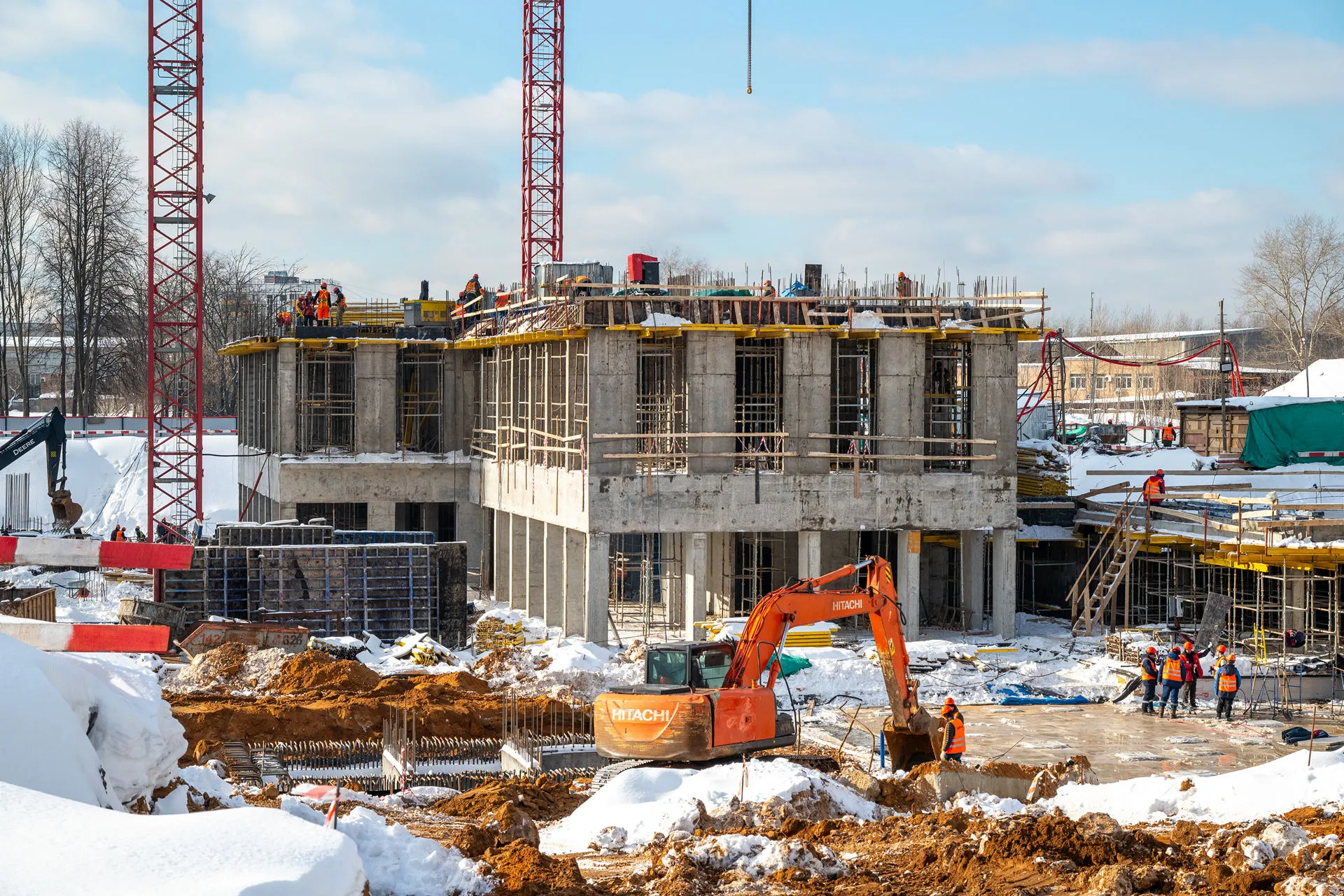 Левел Нижегородская — Февраль 2024, фотография строительства 12