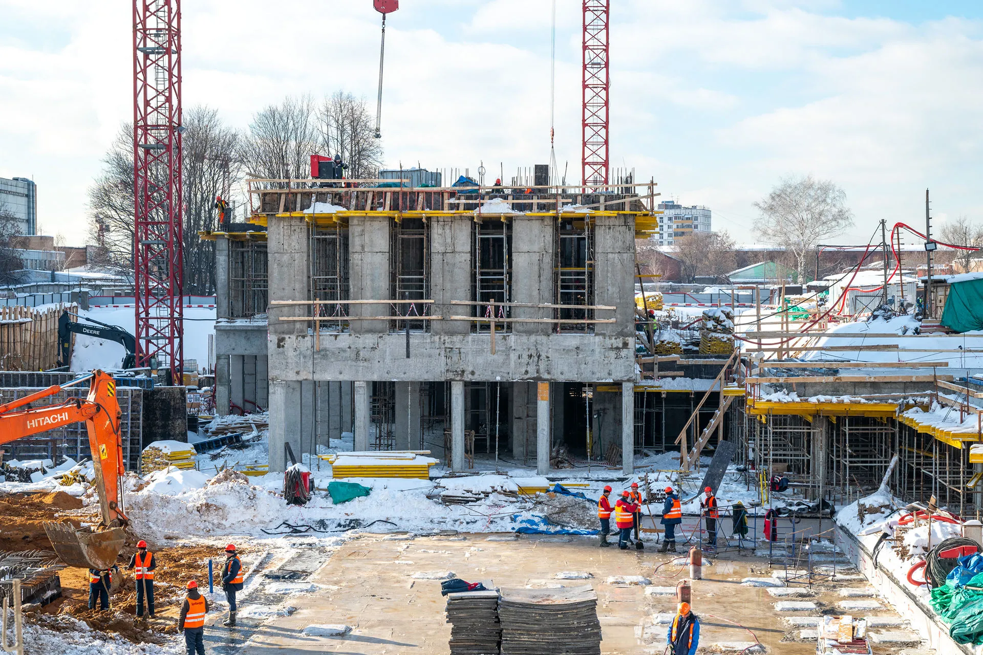 Левел Нижегородская — Февраль 2024, фотография строительства 16