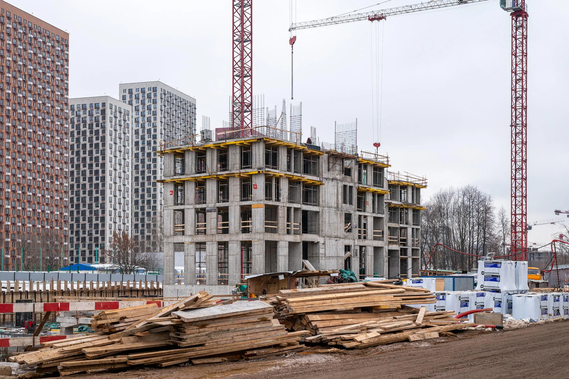 Левел Нижегородская — Март 2024, фотография строительства 11