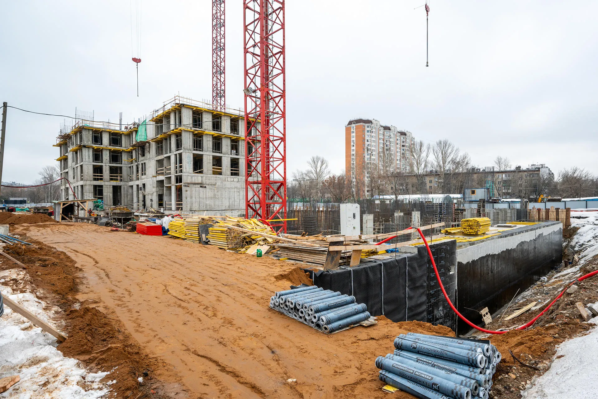 Левел Нижегородская — Март 2024, фотография строительства 13