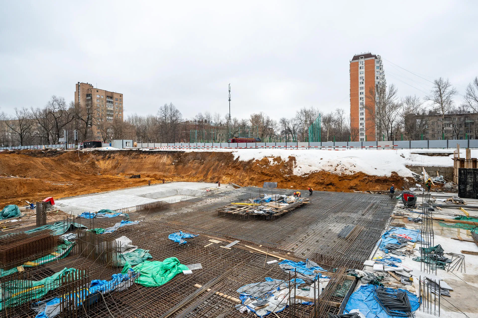 Левел Нижегородская — Март 2024, фотография строительства 17