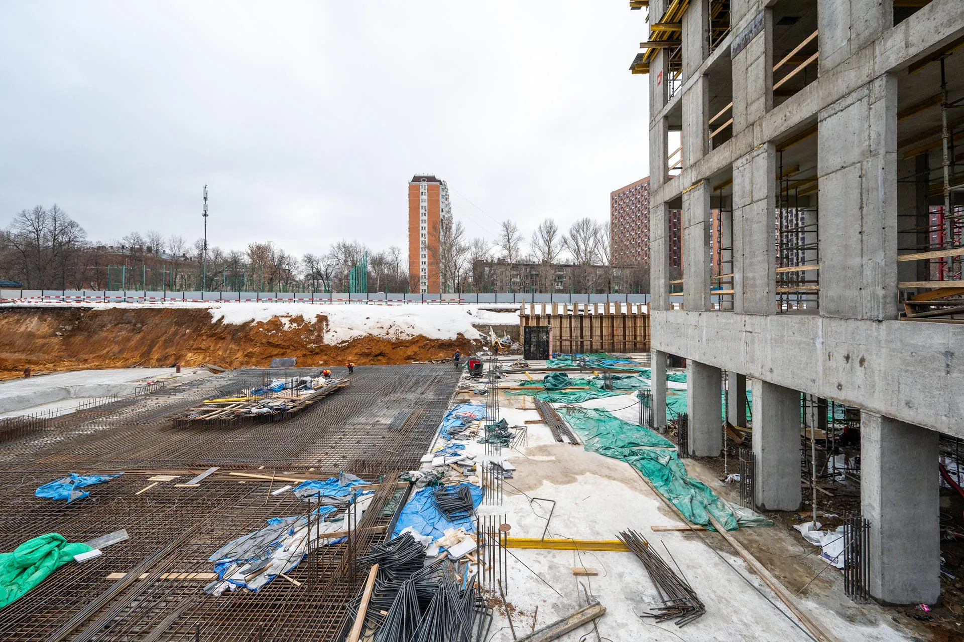 Левел Нижегородская — Март 2024, фотография строительства 19