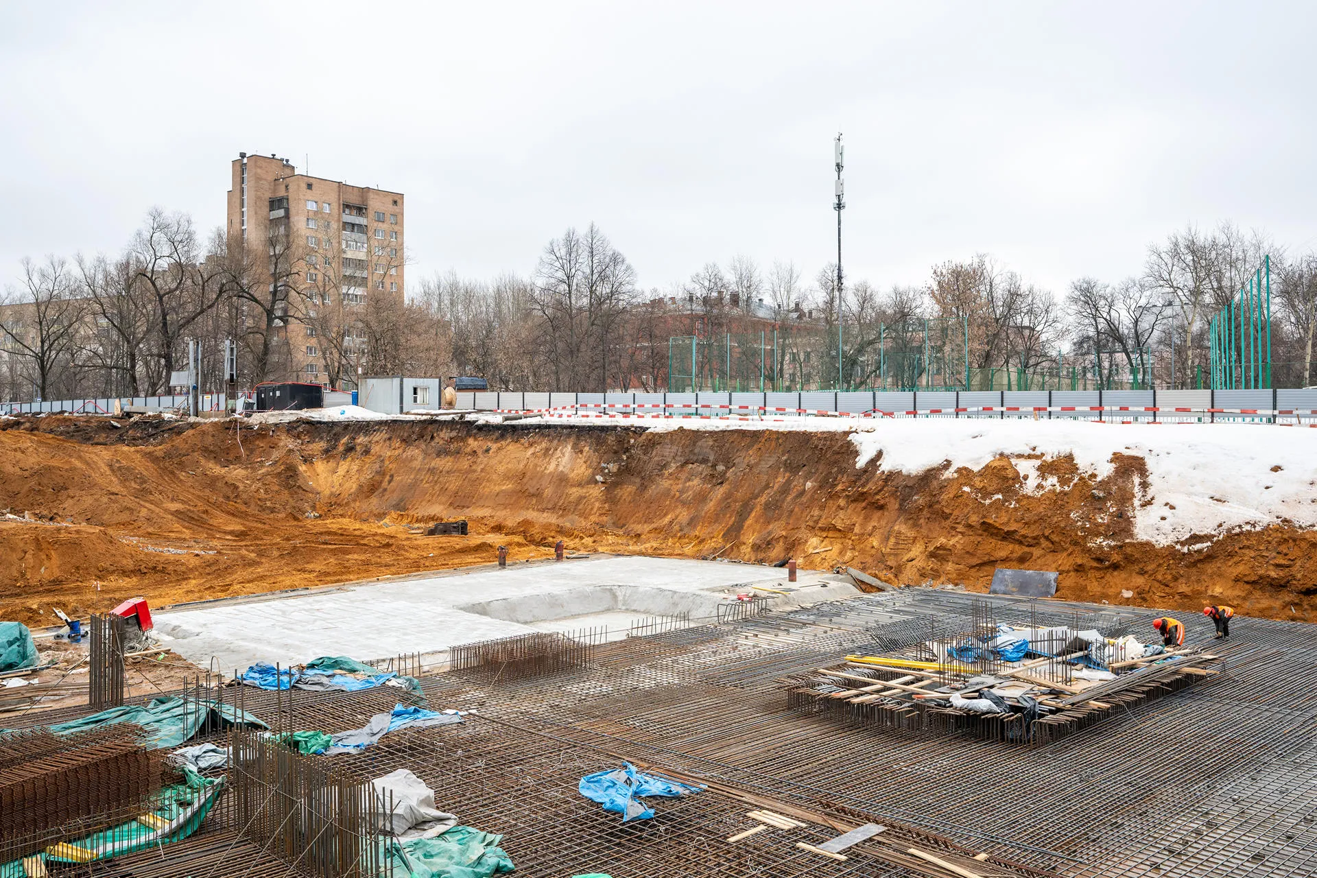 Левел Нижегородская — Март 2024, фотография строительства 20