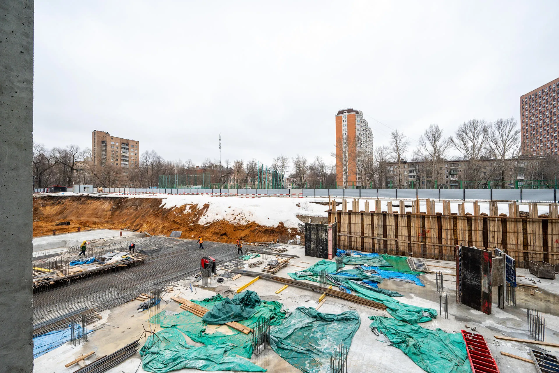 Левел Нижегородская — Март 2024, фотография строительства 29
