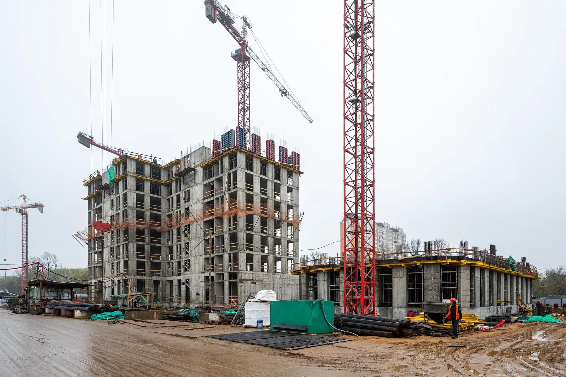 Левел Нижегородская — Апрель 2024, фотография строительства 1