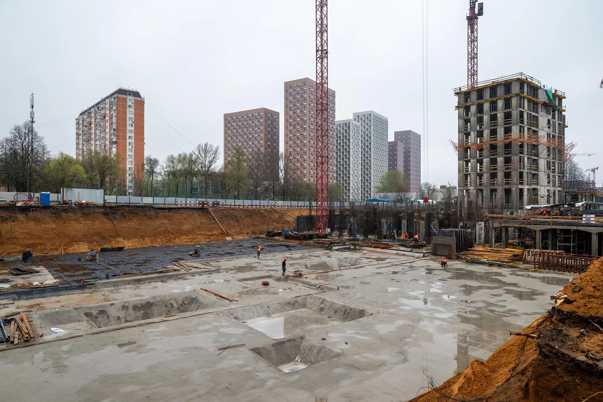 Левел Нижегородская — Апрель 2024, фотография строительства 35