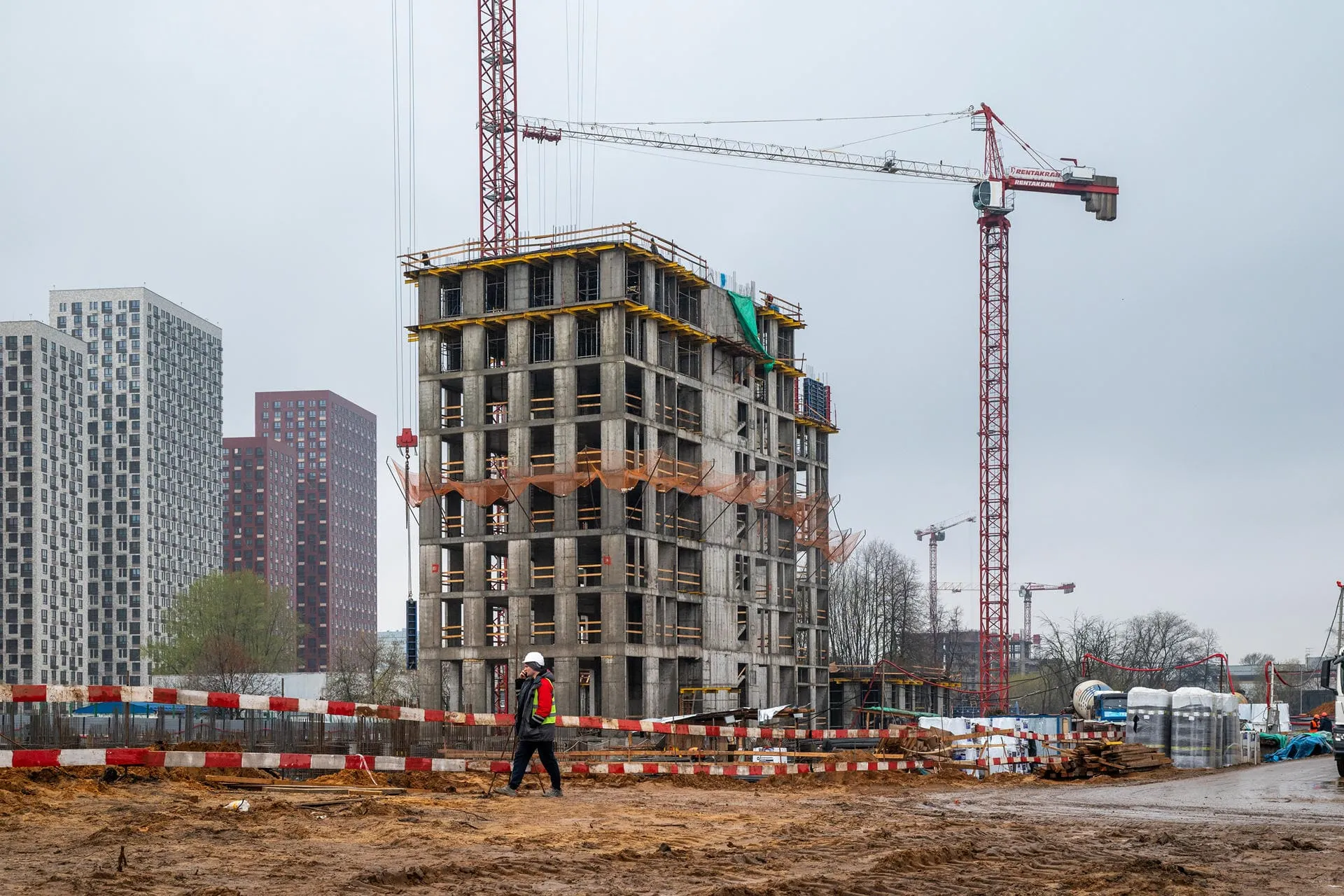 Левел Нижегородская — Апрель 2024, фотография строительства 40