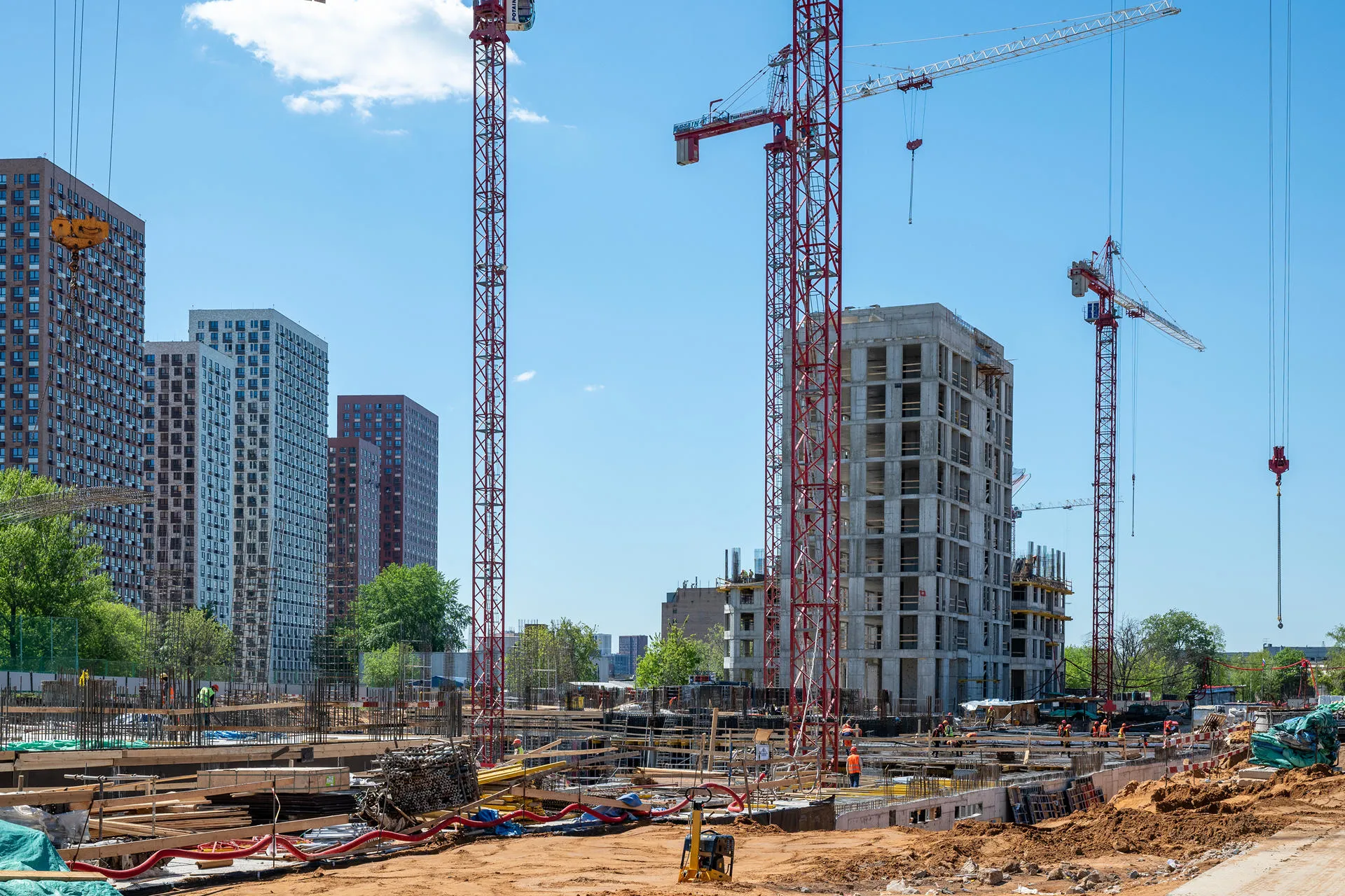 Левел Нижегородская — Май 2024, фотография строительства 21