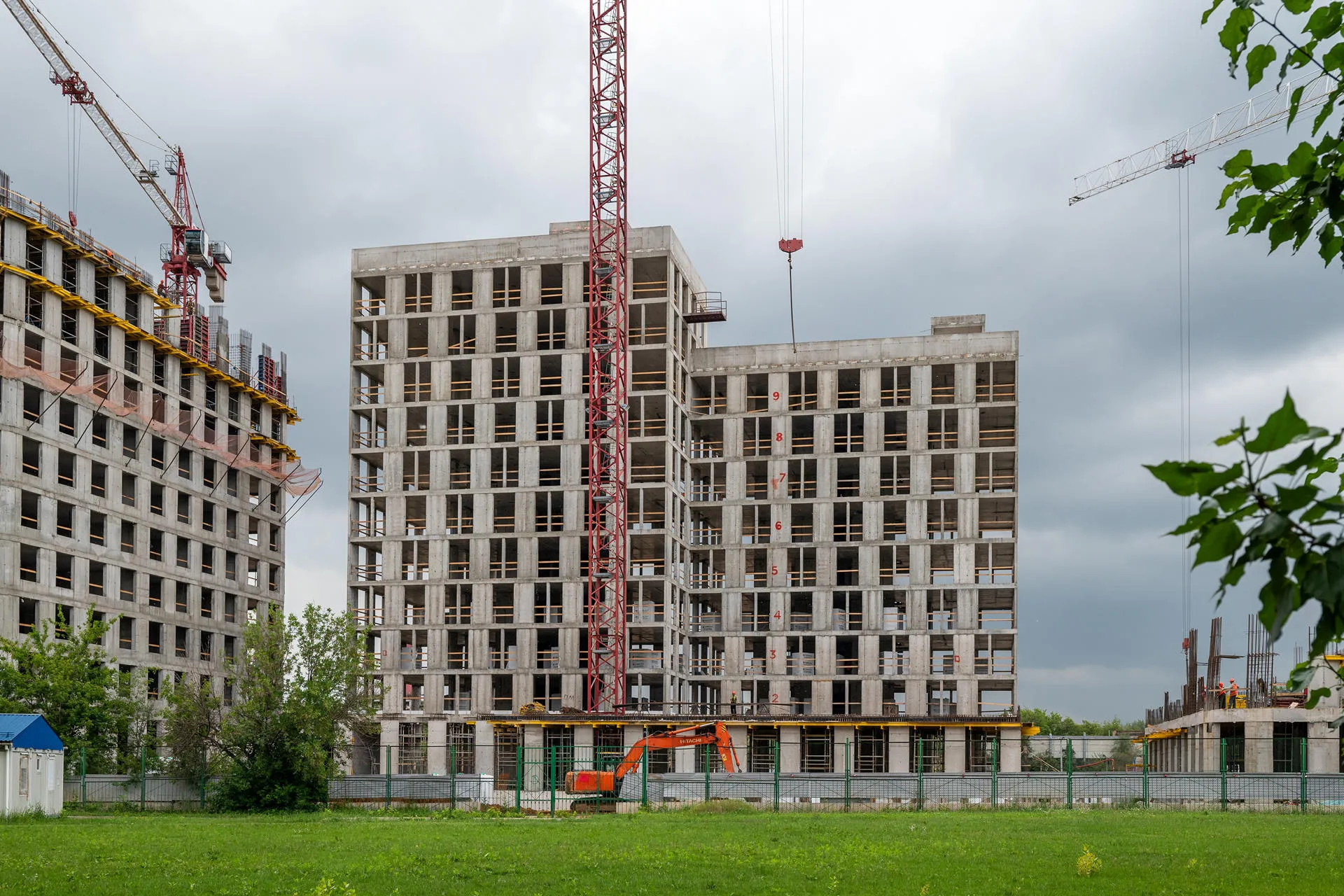 Левел Нижегородская — Июнь 2024, фотография строительства 36
