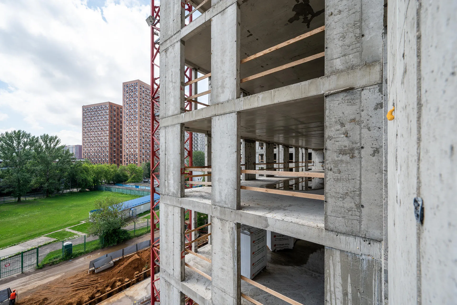 Левел Нижегородская — Июнь 2024, фотография строительства 39
