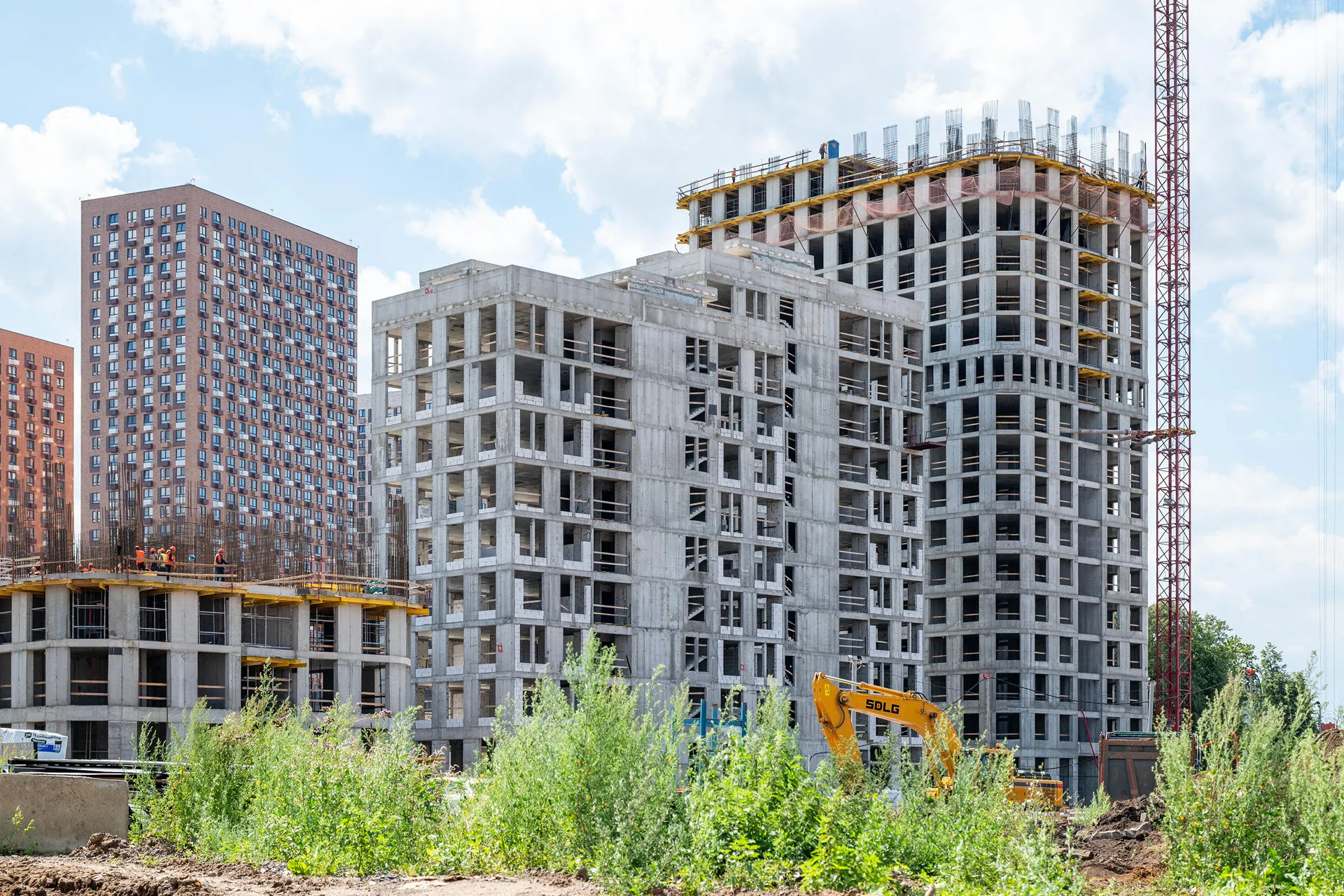 Левел Нижегородская — Июль 2024, фотография строительства 30