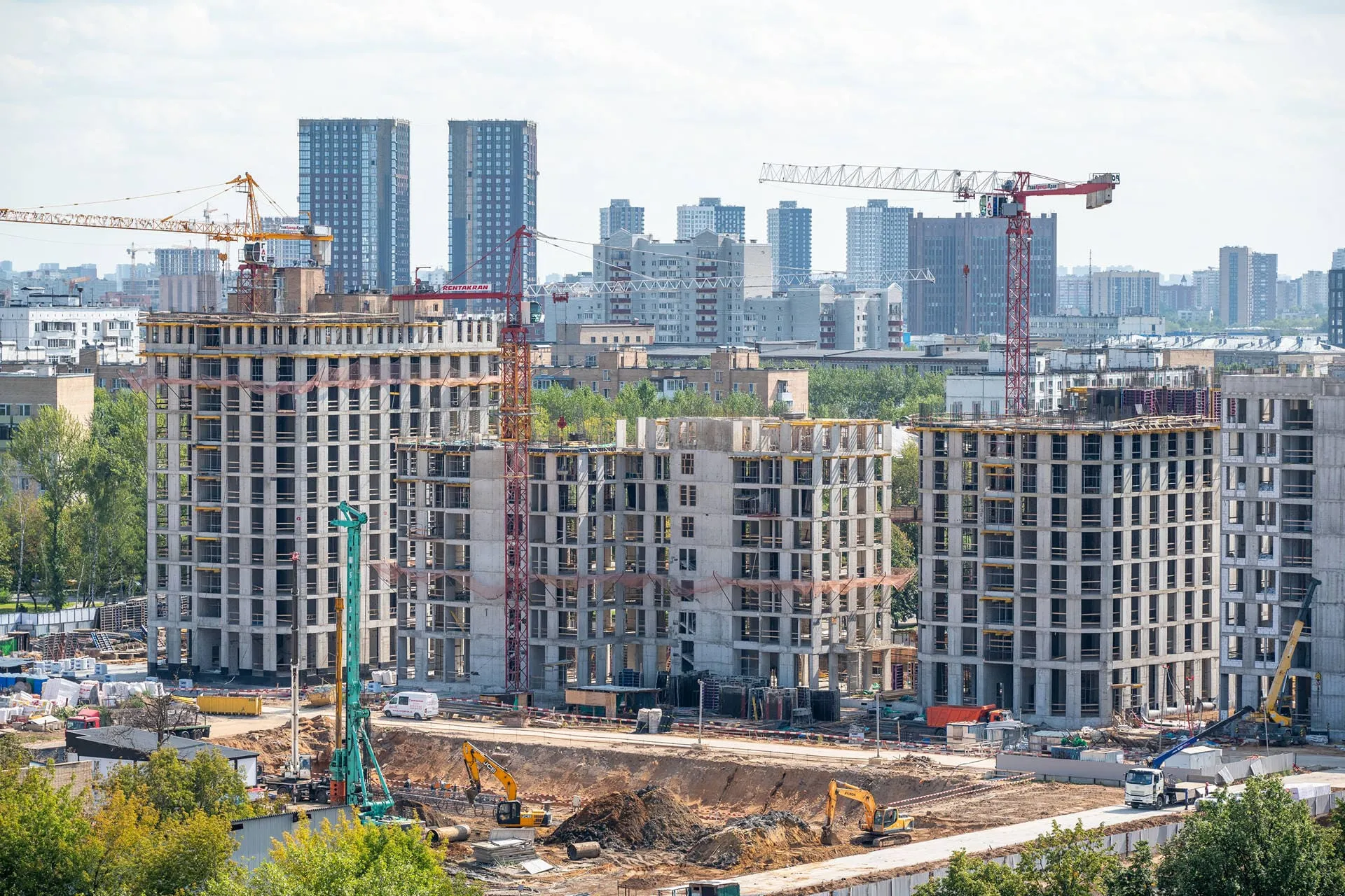 Левел Нижегородская — Август 2024, фотография строительства 5