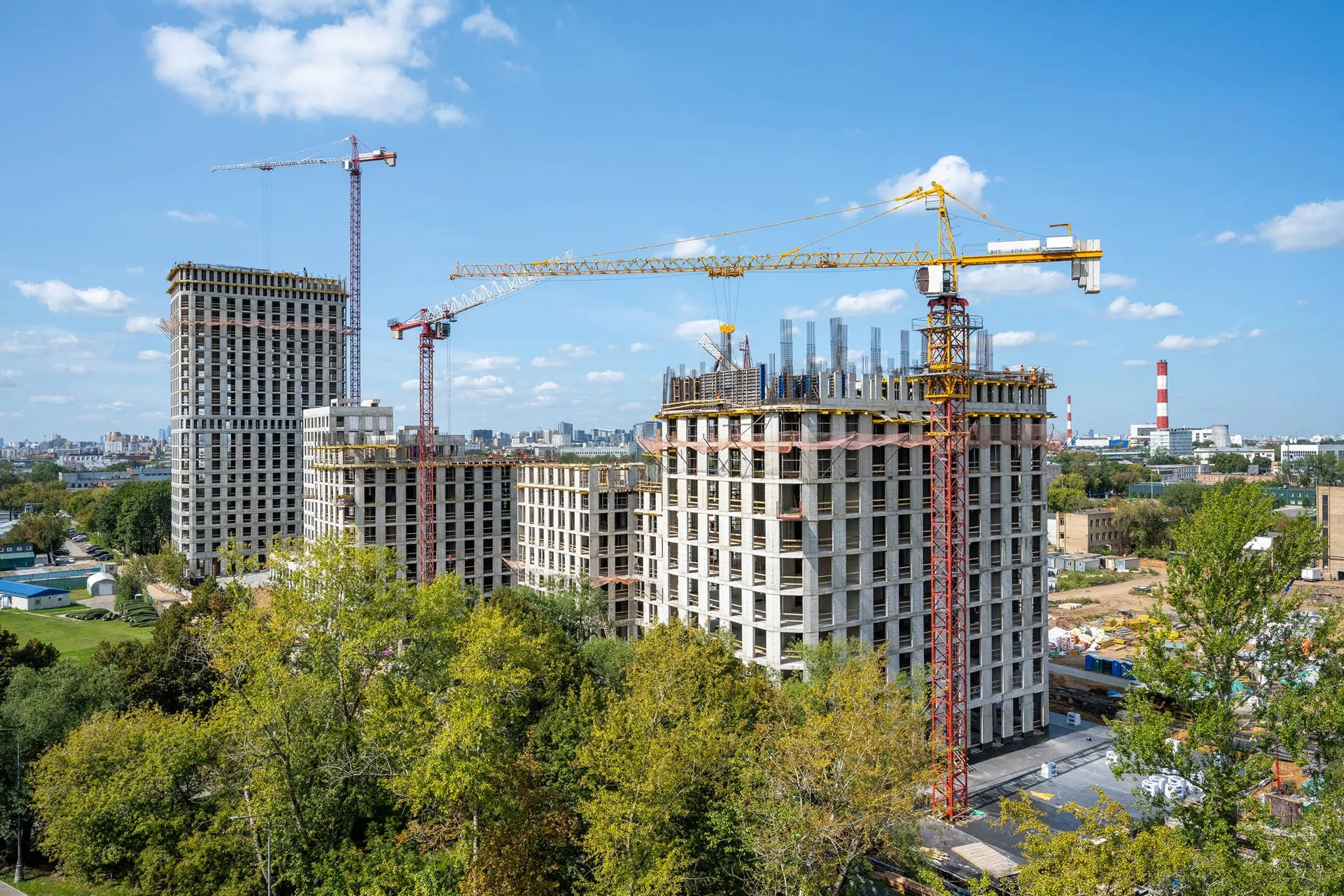 Левел Нижегородская — Август 2024, фотография строительства 22