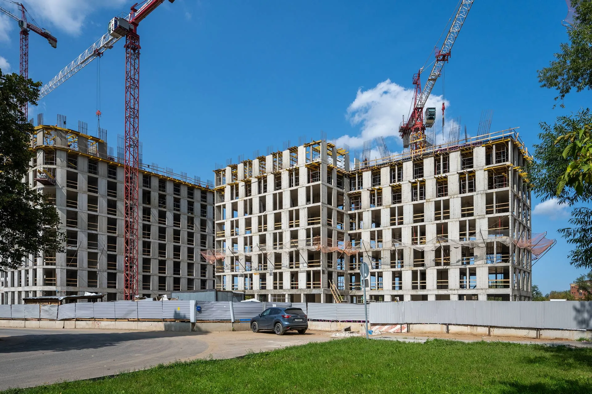 Левел Нижегородская — Август 2024, фотография строительства 24