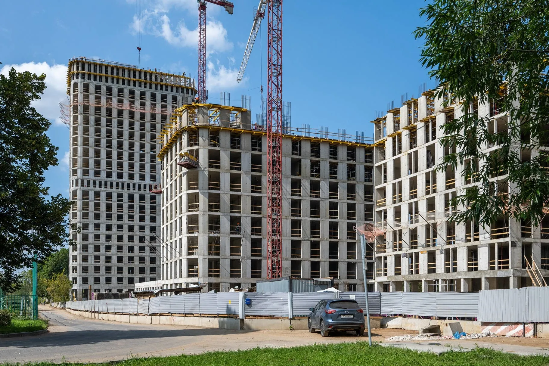 Левел Нижегородская — Август 2024, фотография строительства 31