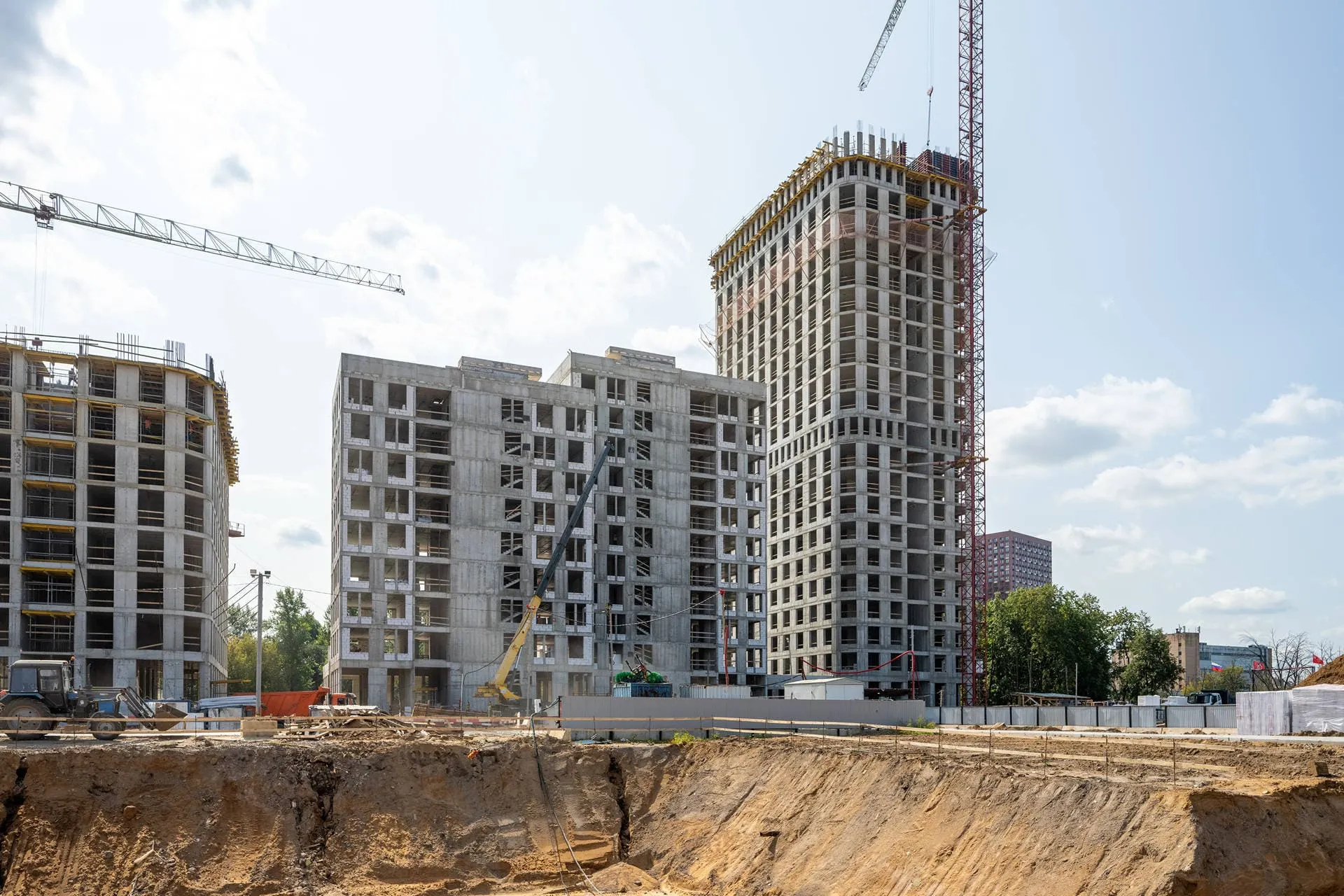 Левел Нижегородская — Август 2024, фотография строительства 33