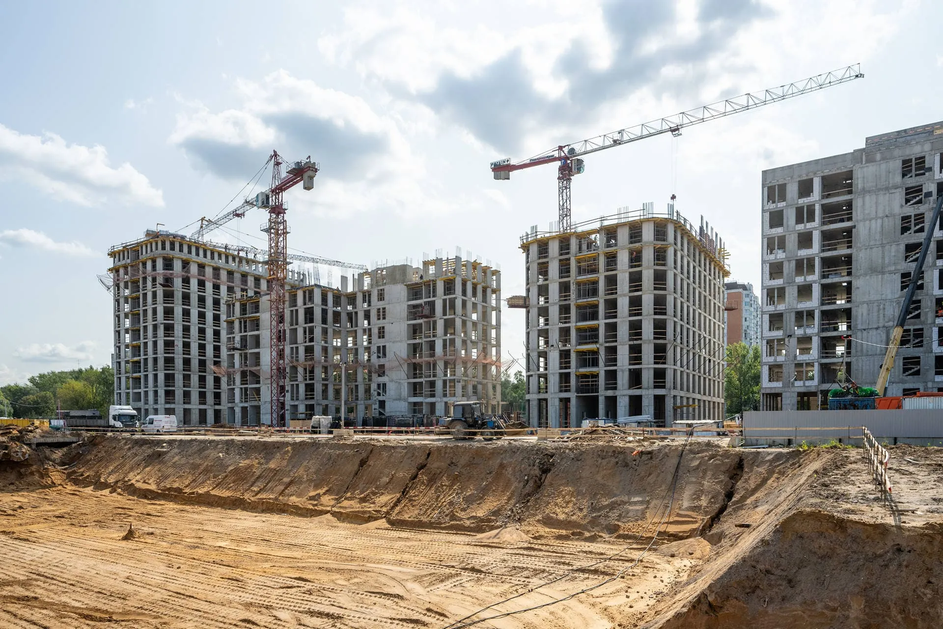 Левел Нижегородская — Август 2024, фотография строительства 35