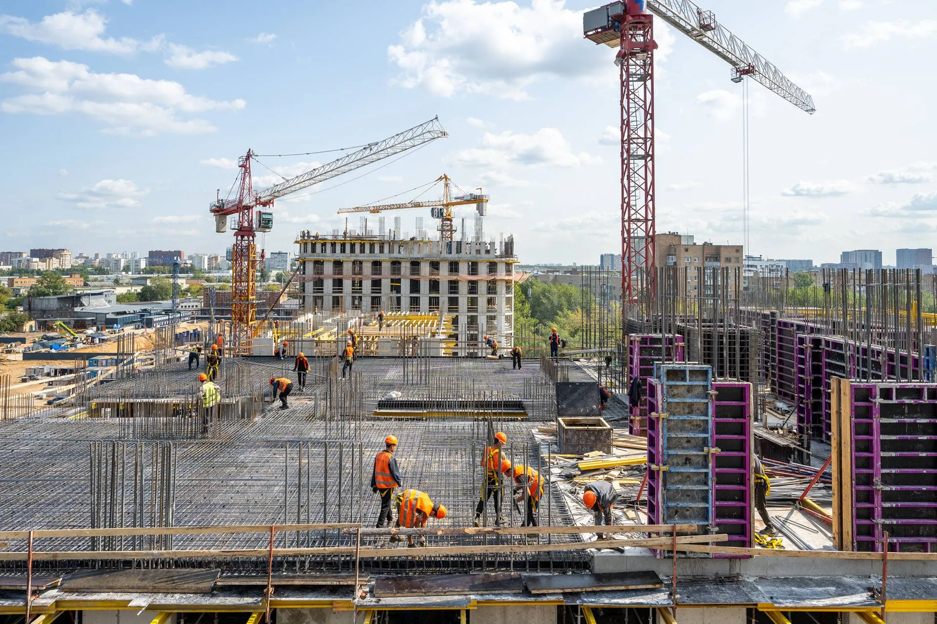 Левел Нижегородская — Август 2024, фотография строительства 37