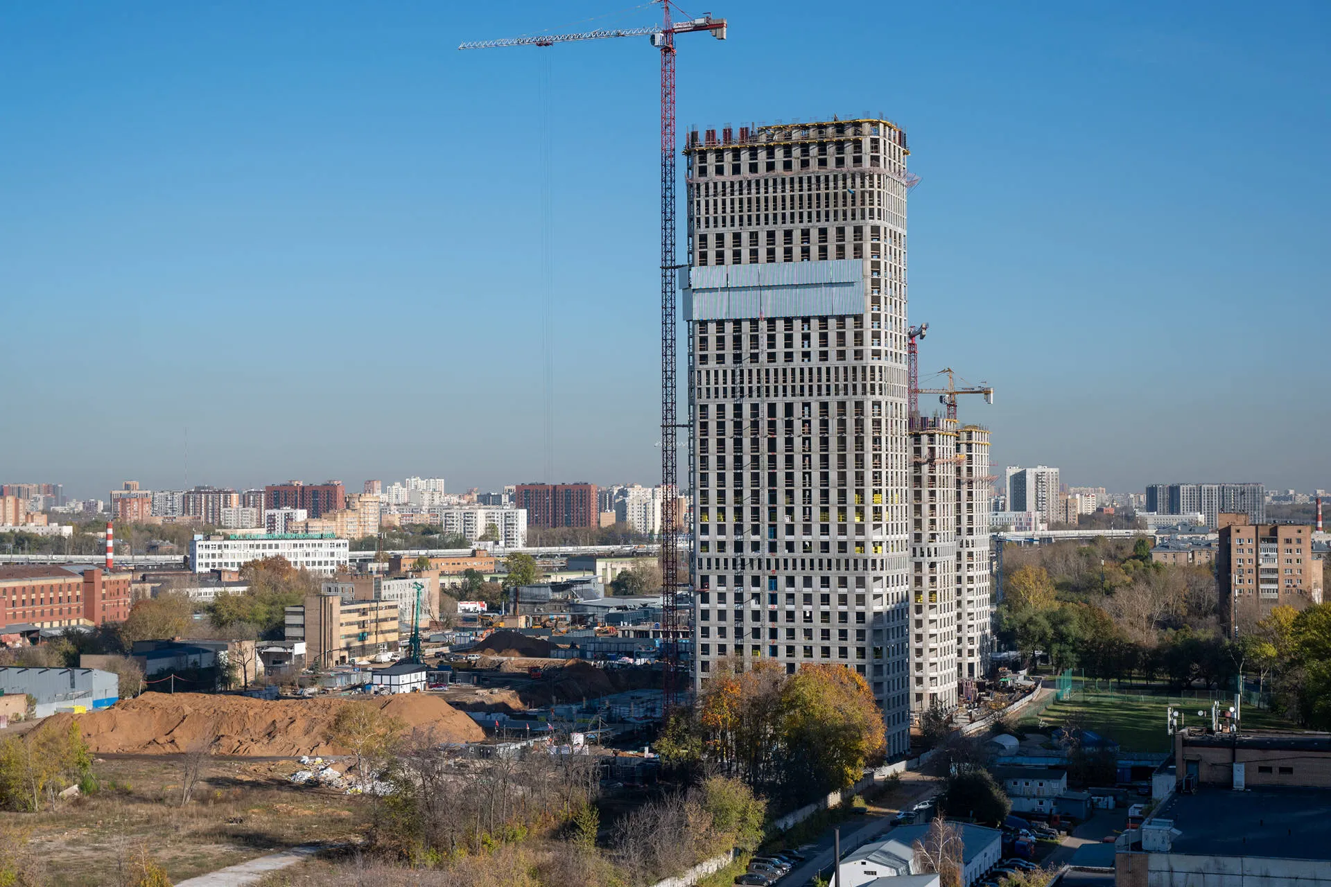 Левел Нижегородская — Октябрь 2024, фотография строительства 16