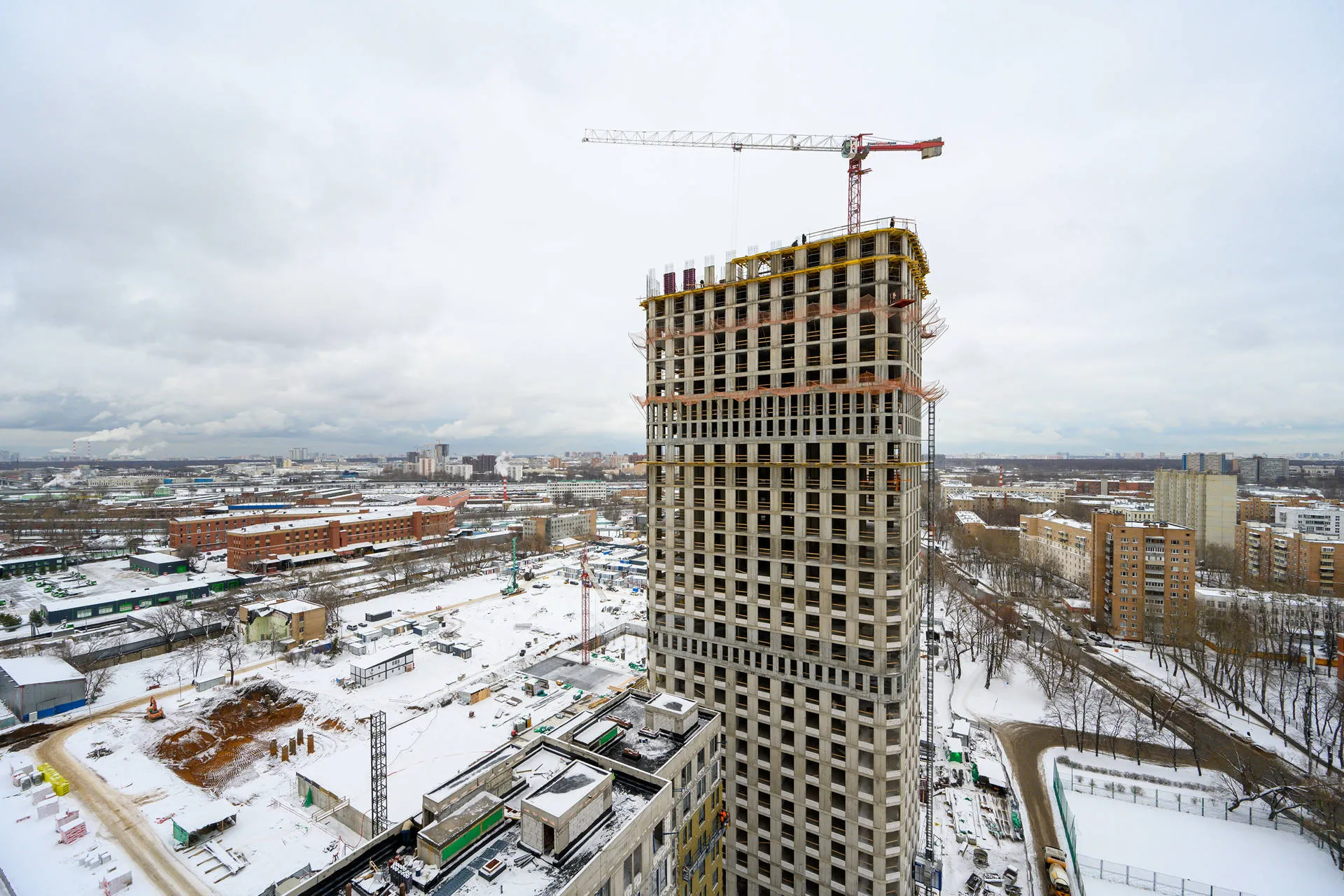 Левел Нижегородская — Декабрь 2024, фотография строительства 14