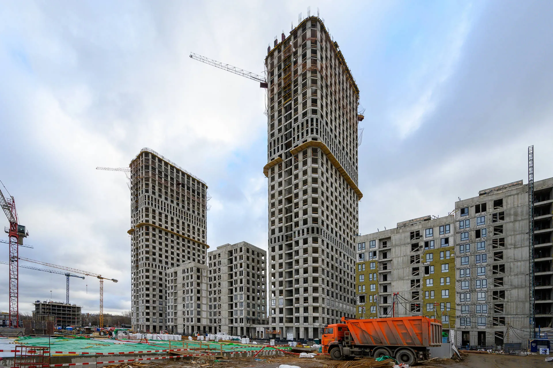 Левел Нижегородская — Январь 2025, фотография строительства 1