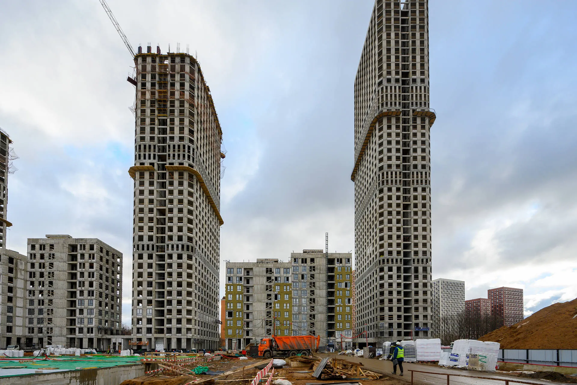Левел Нижегородская — Январь 2025, фотография строительства 4