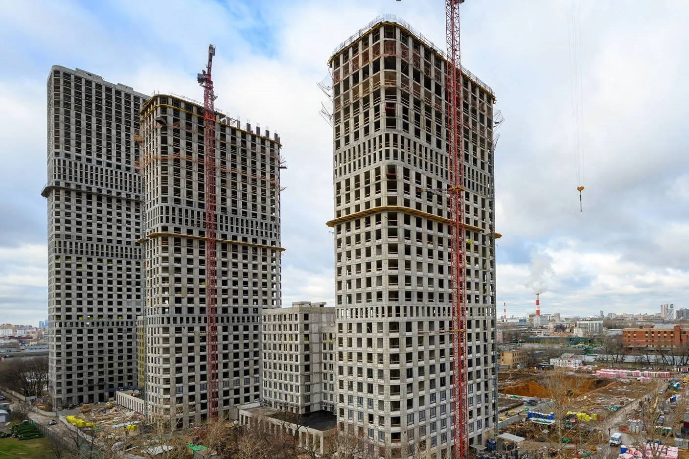 Левел Нижегородская — Январь 2025, фотография строительства 6