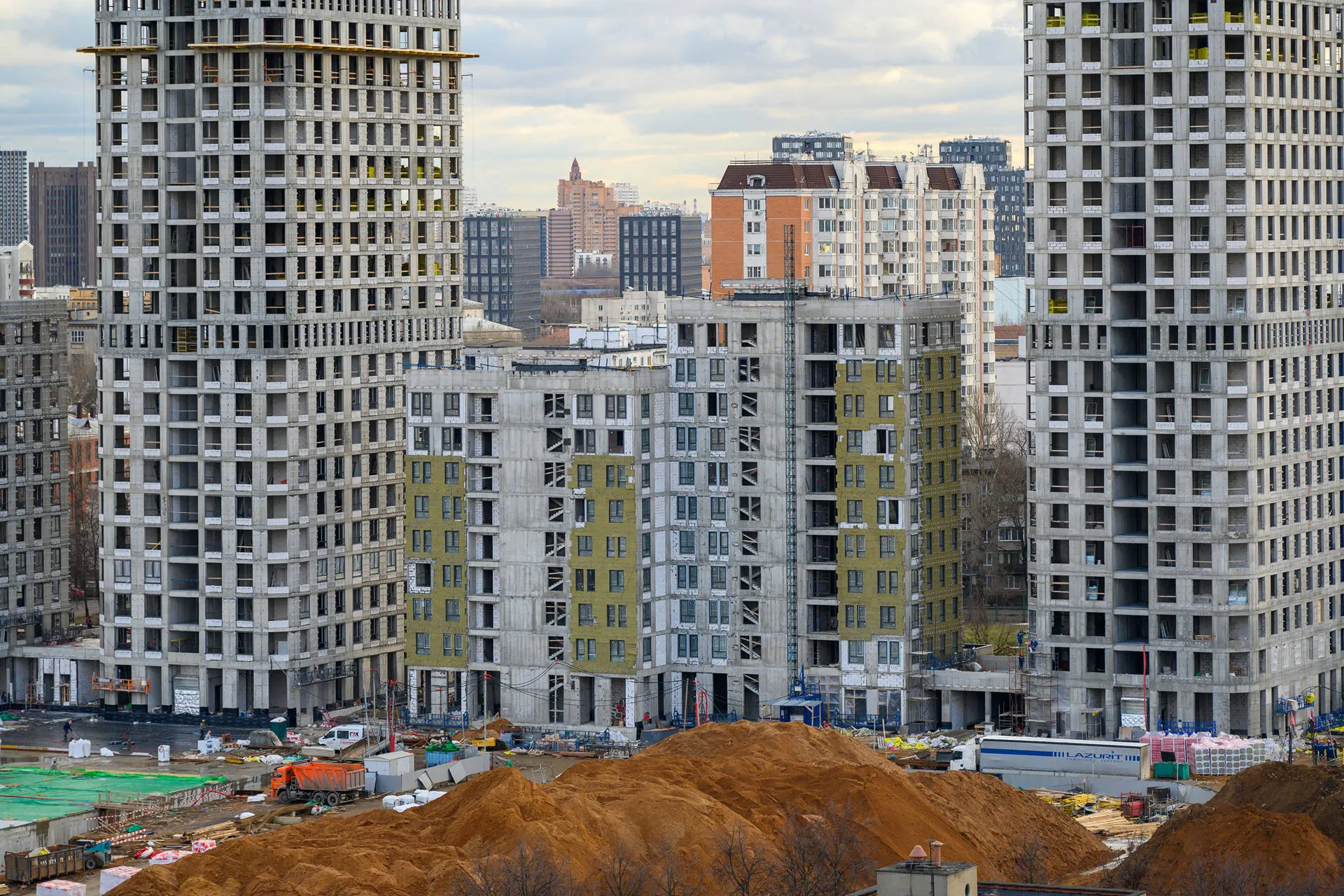 Левел Нижегородская — Январь 2025, фотография строительства 13