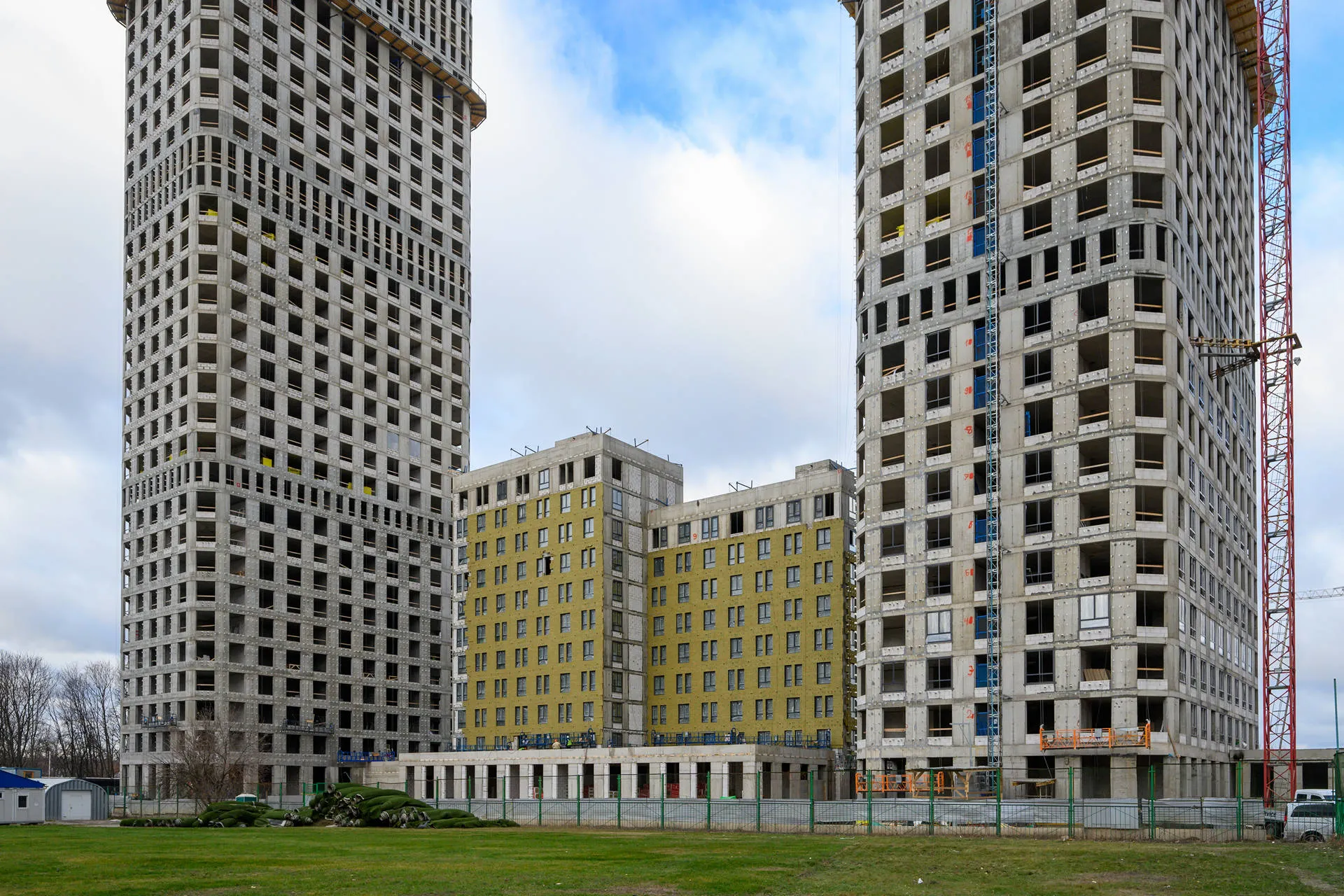 Левел Нижегородская — Январь 2025, фотография строительства 14