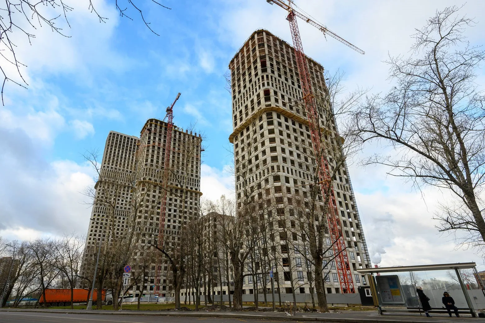 Левел Нижегородская — Январь 2025, фотография строительства 16