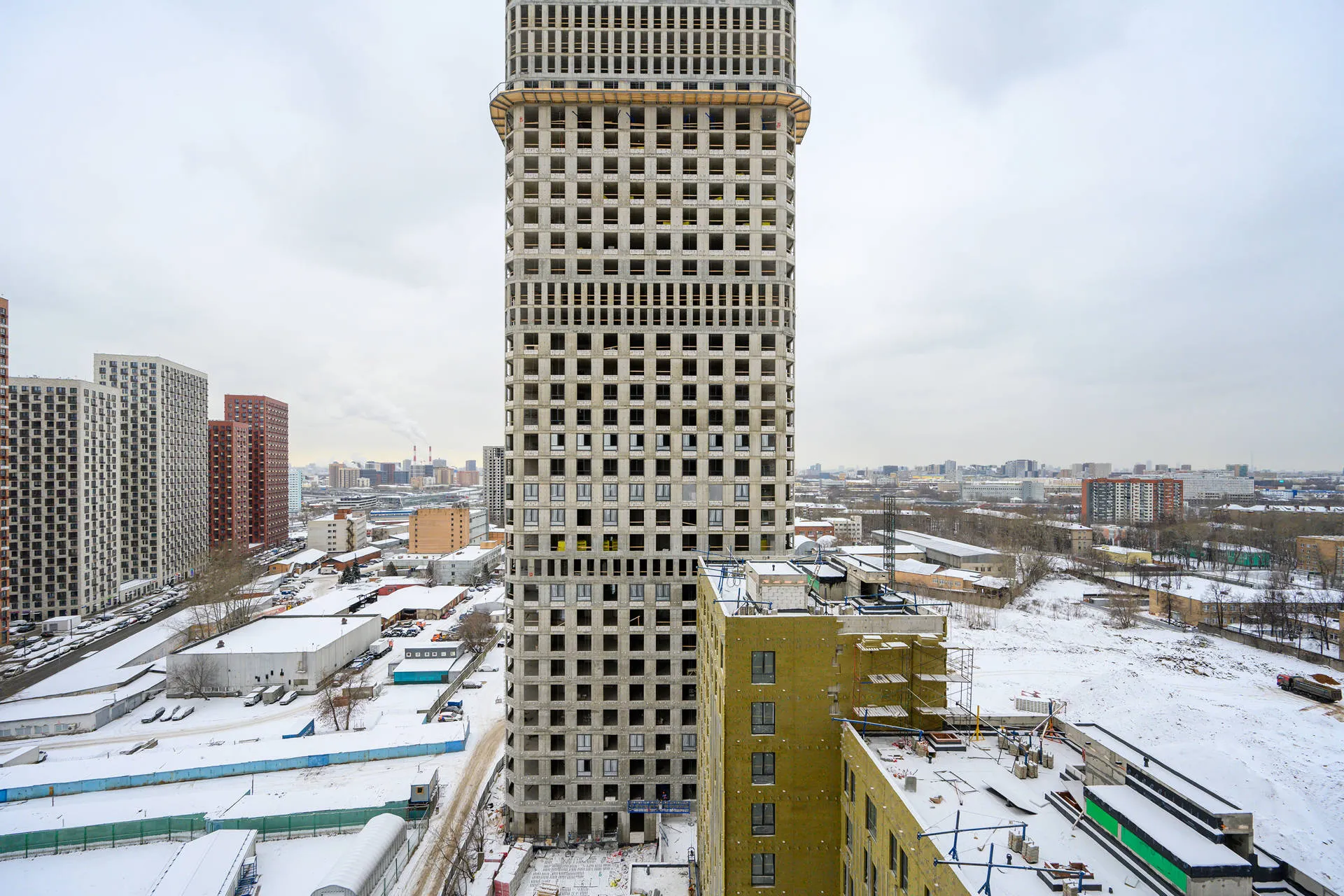 Левел Нижегородская — Февраль 2025, фотография строительства 5