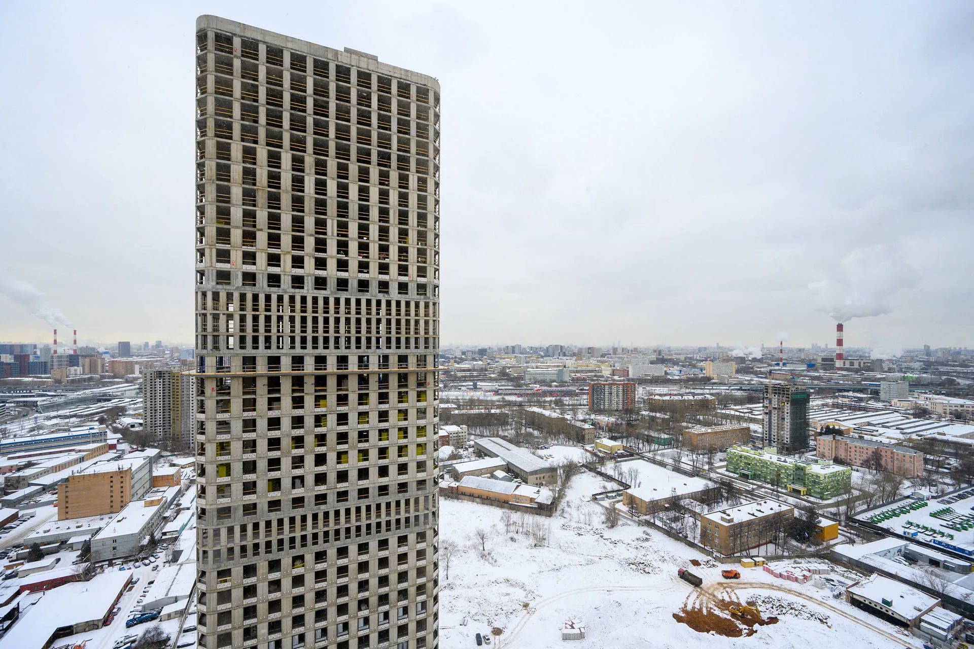 Левел Нижегородская — Февраль 2025, фотография строительства 6