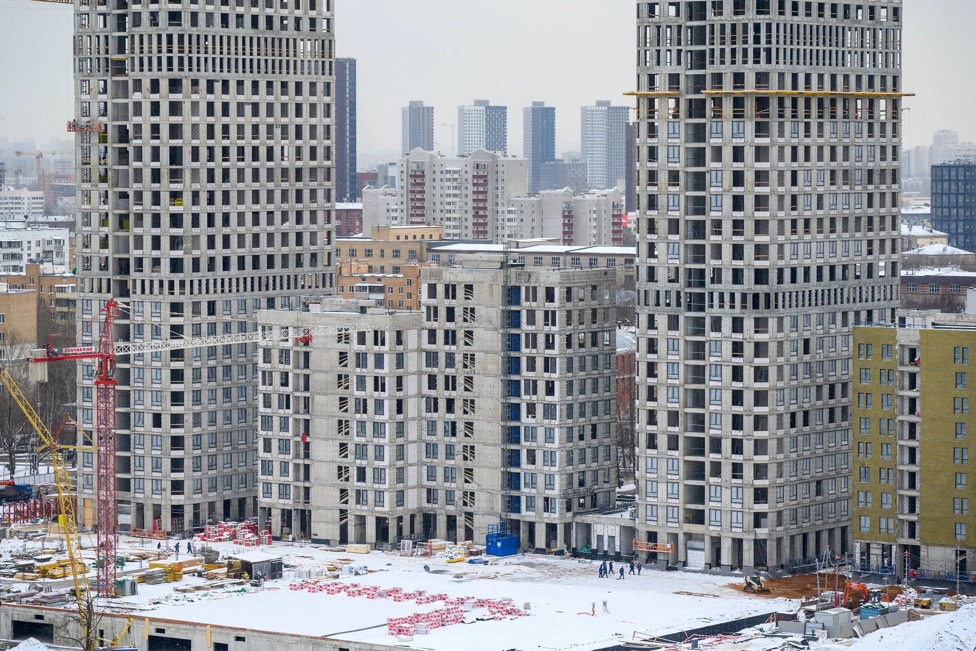 Левел Нижегородская — Февраль 2025, фотография строительства 7